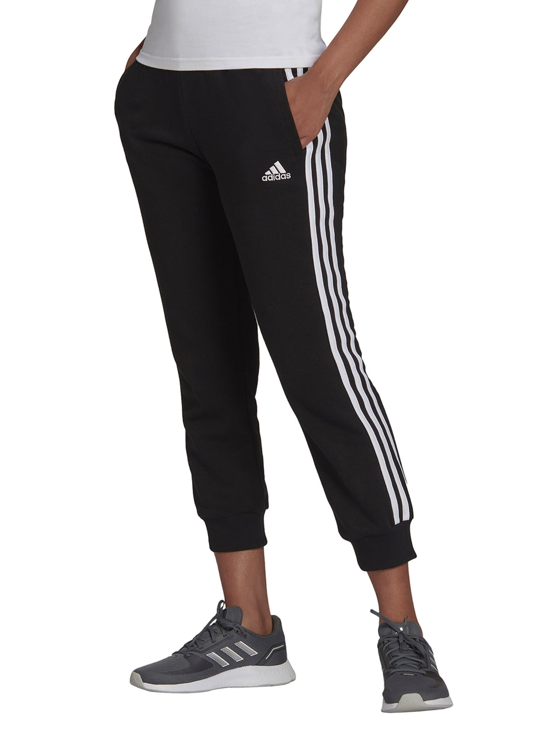 Pantaloni sportivi Nero Adidas Performance