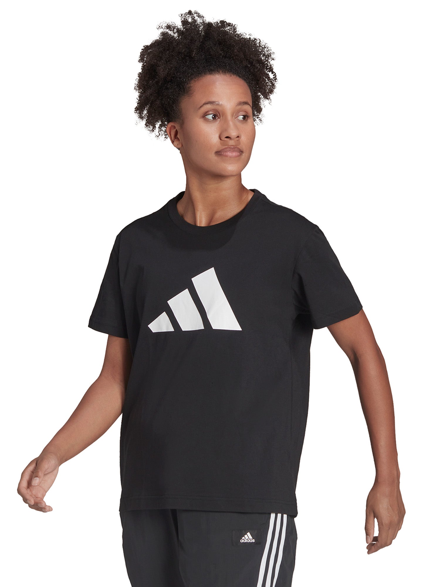 T-shirt Nero Adidas Performance