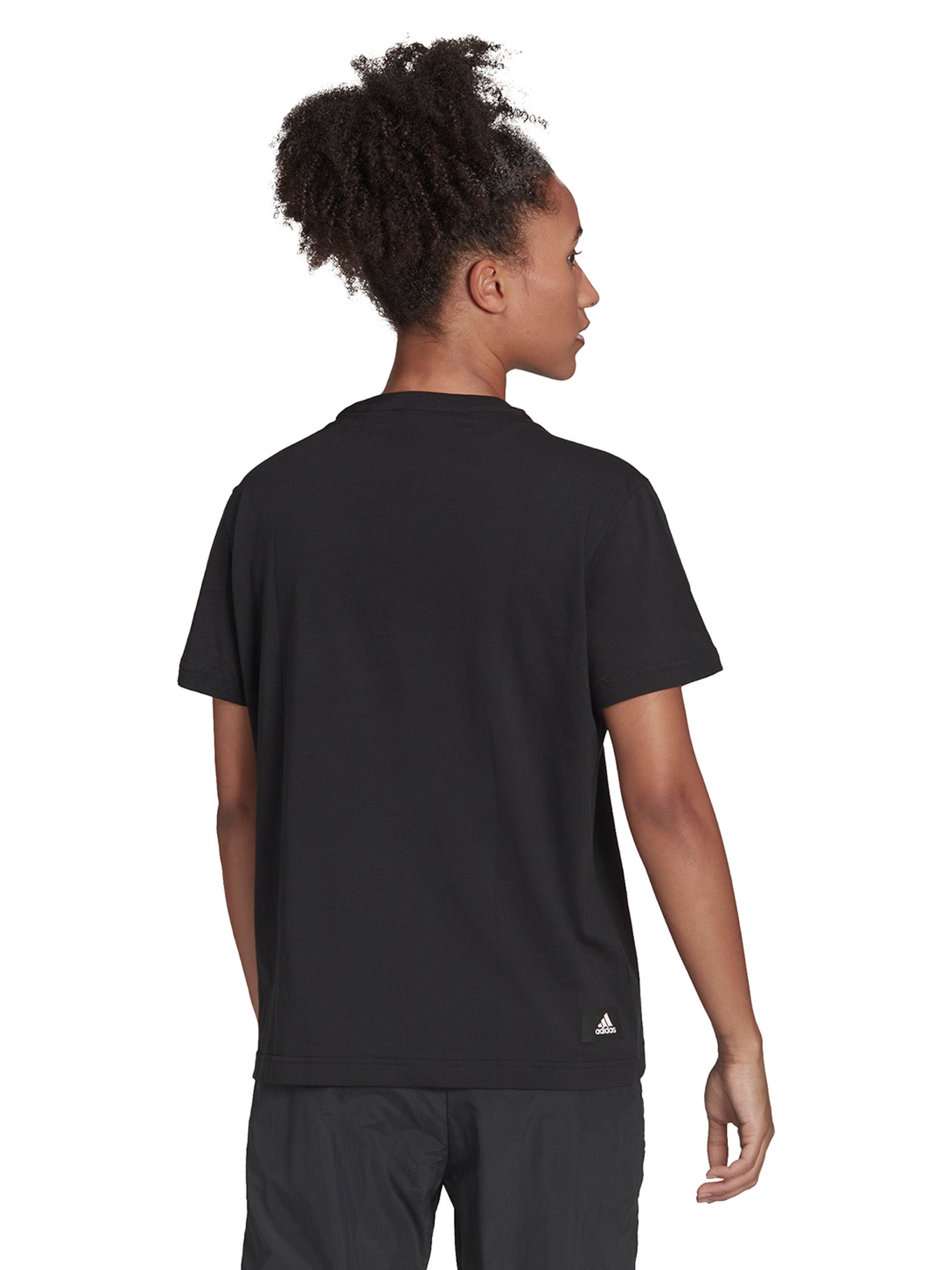 T-shirt Nero Adidas Performance