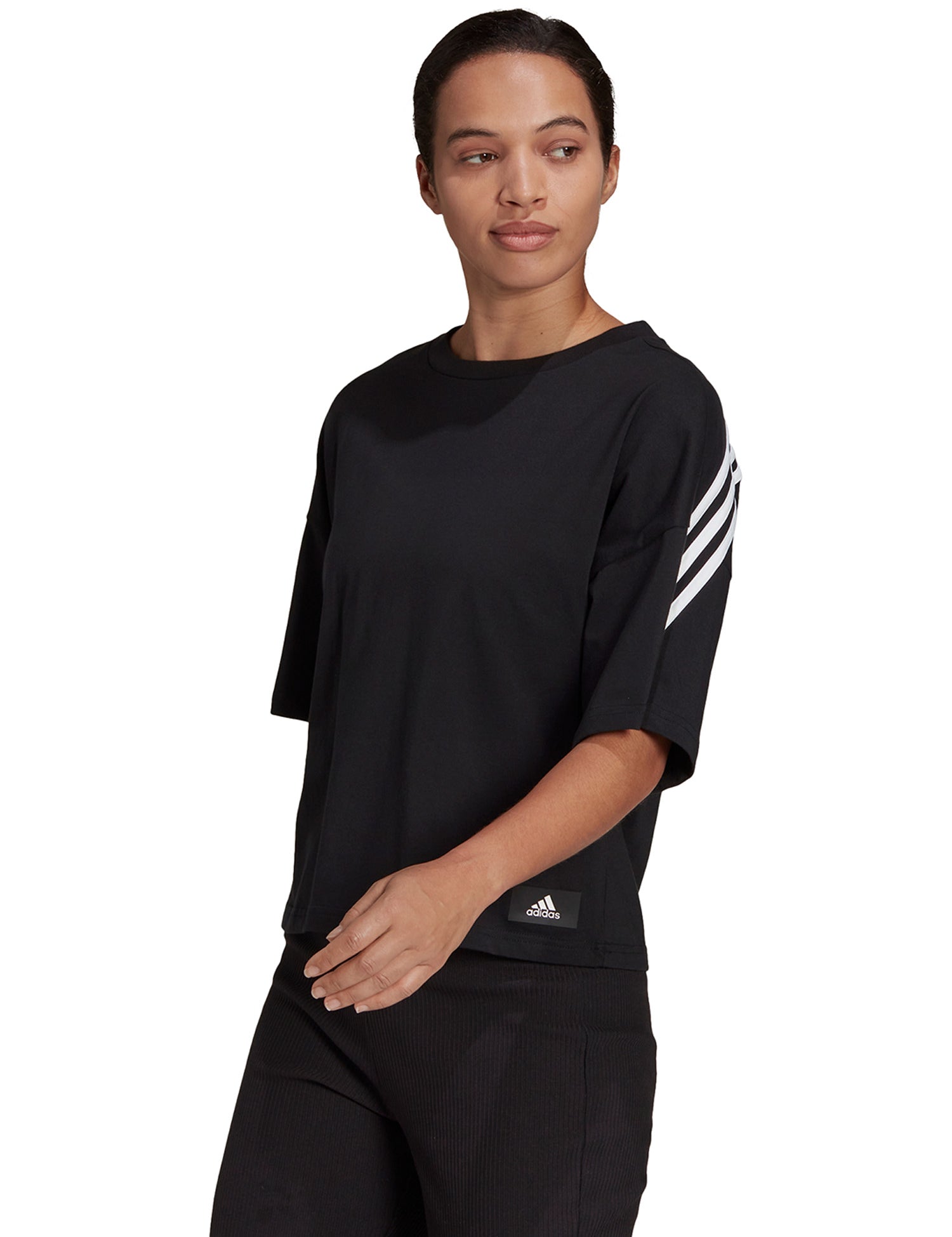 T-shirt Nero Adidas Performance