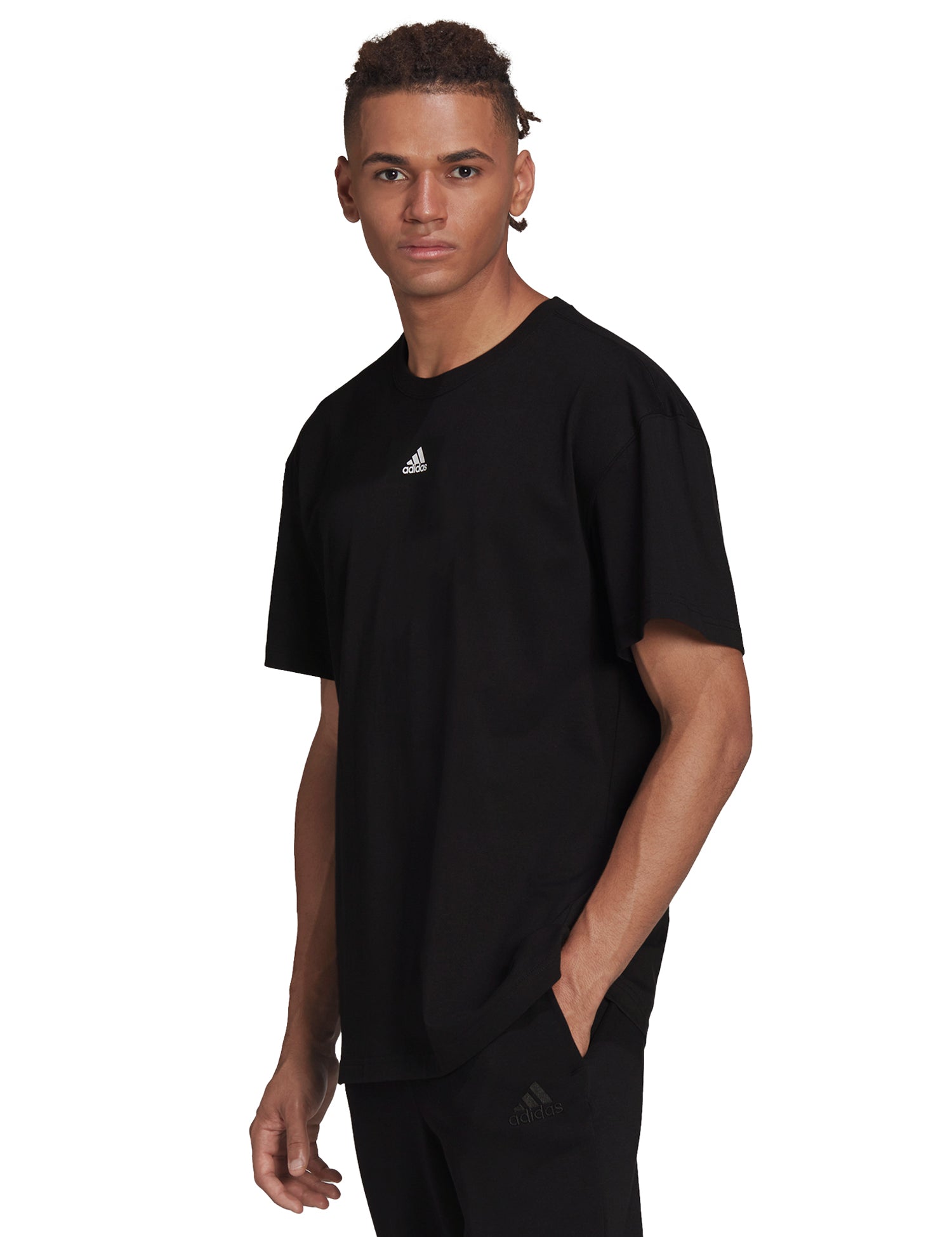 T-shirt Nero Adidas Performance