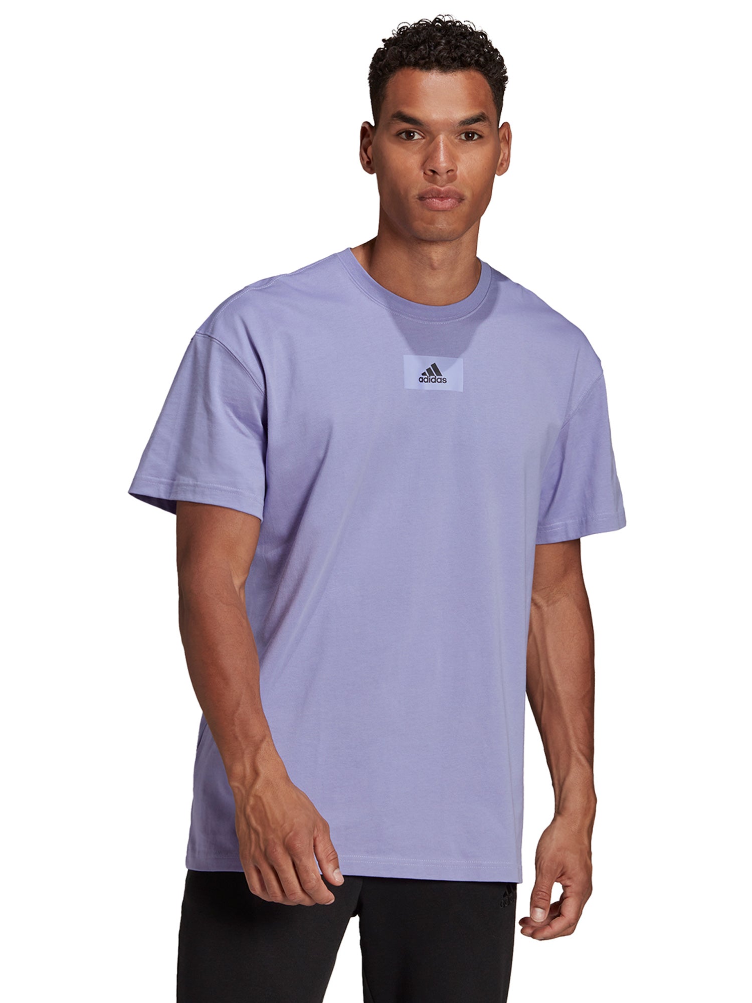 T-shirt Viola Adidas Performance