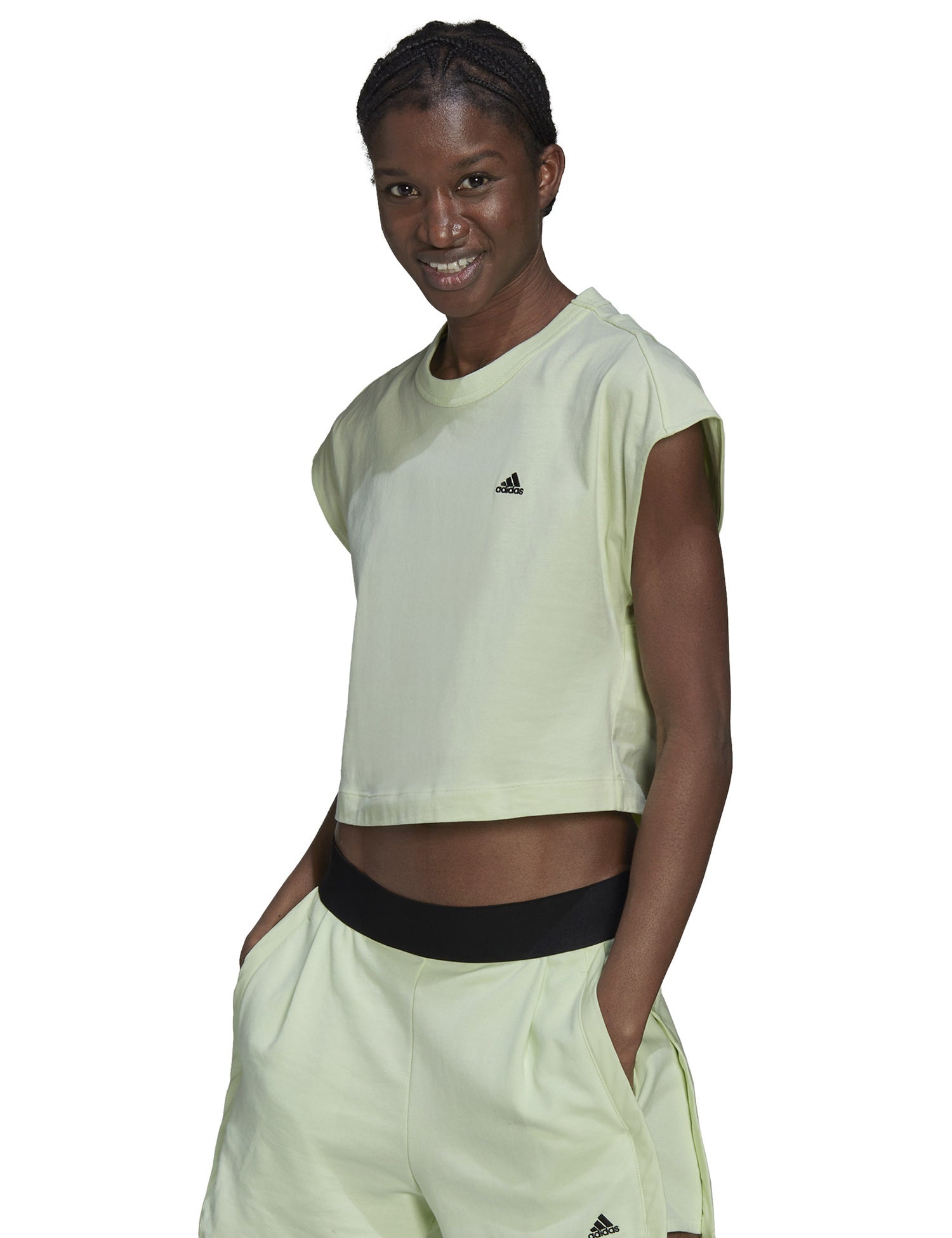 T-shirt Verde Adidas Performance