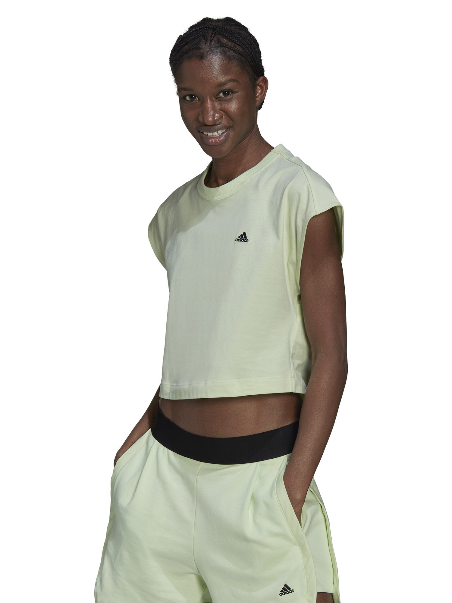 T-shirt Verde Adidas Performance