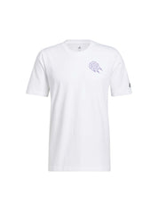 T-shirt Bianco Adidas Performance
