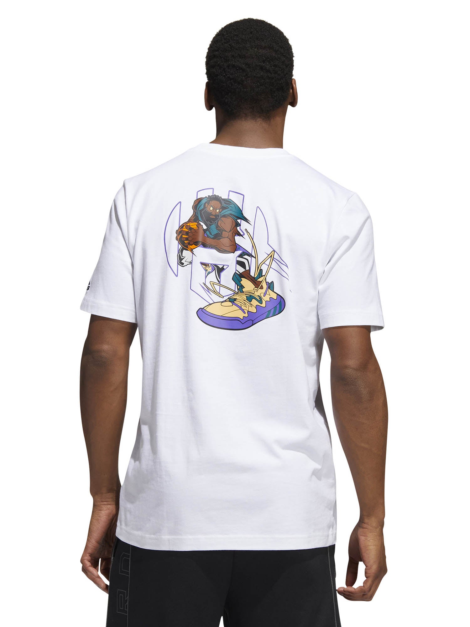 T-shirt Bianco Adidas Performance