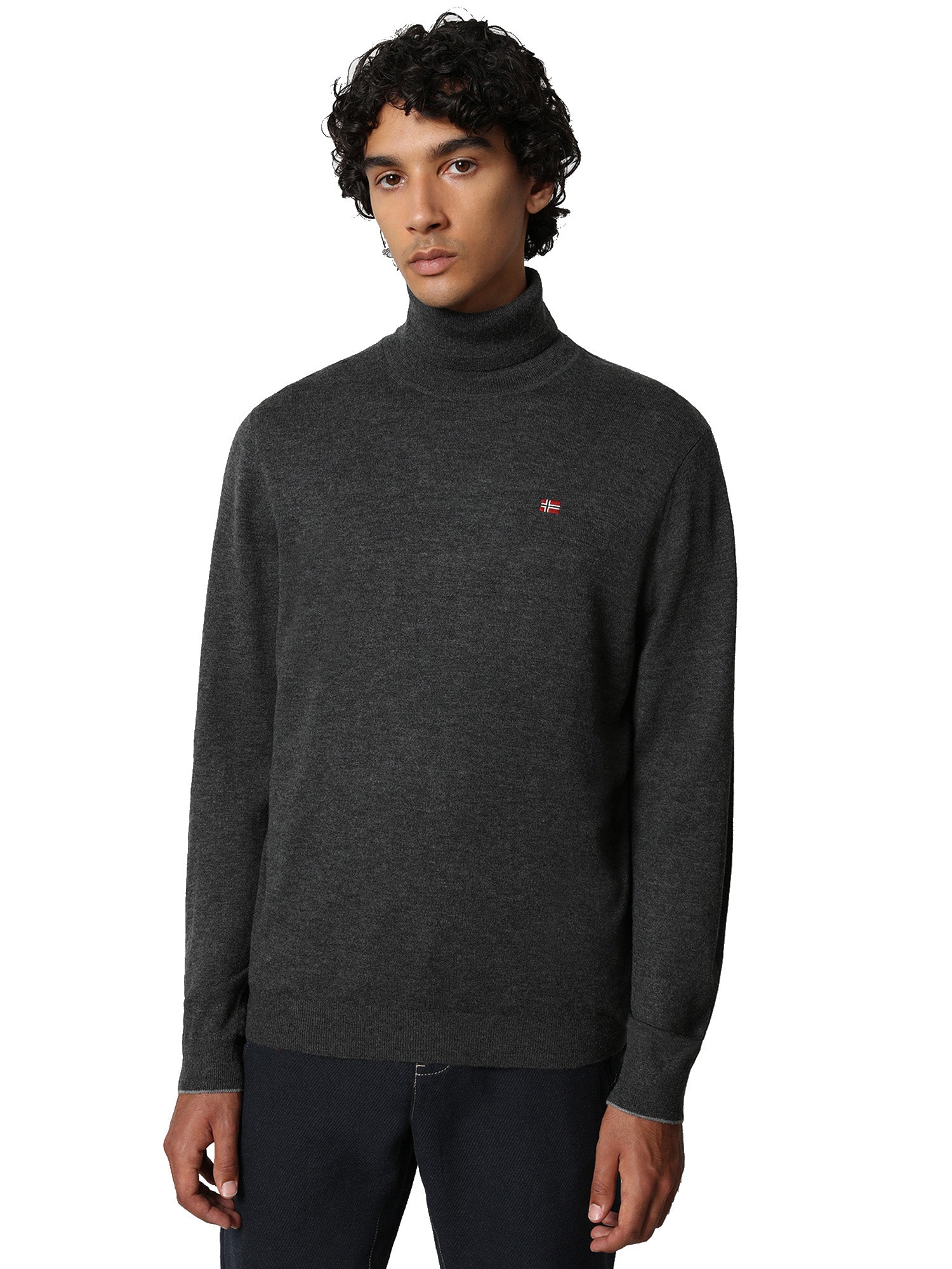 Maglie a collo alto Grigio Napapijri