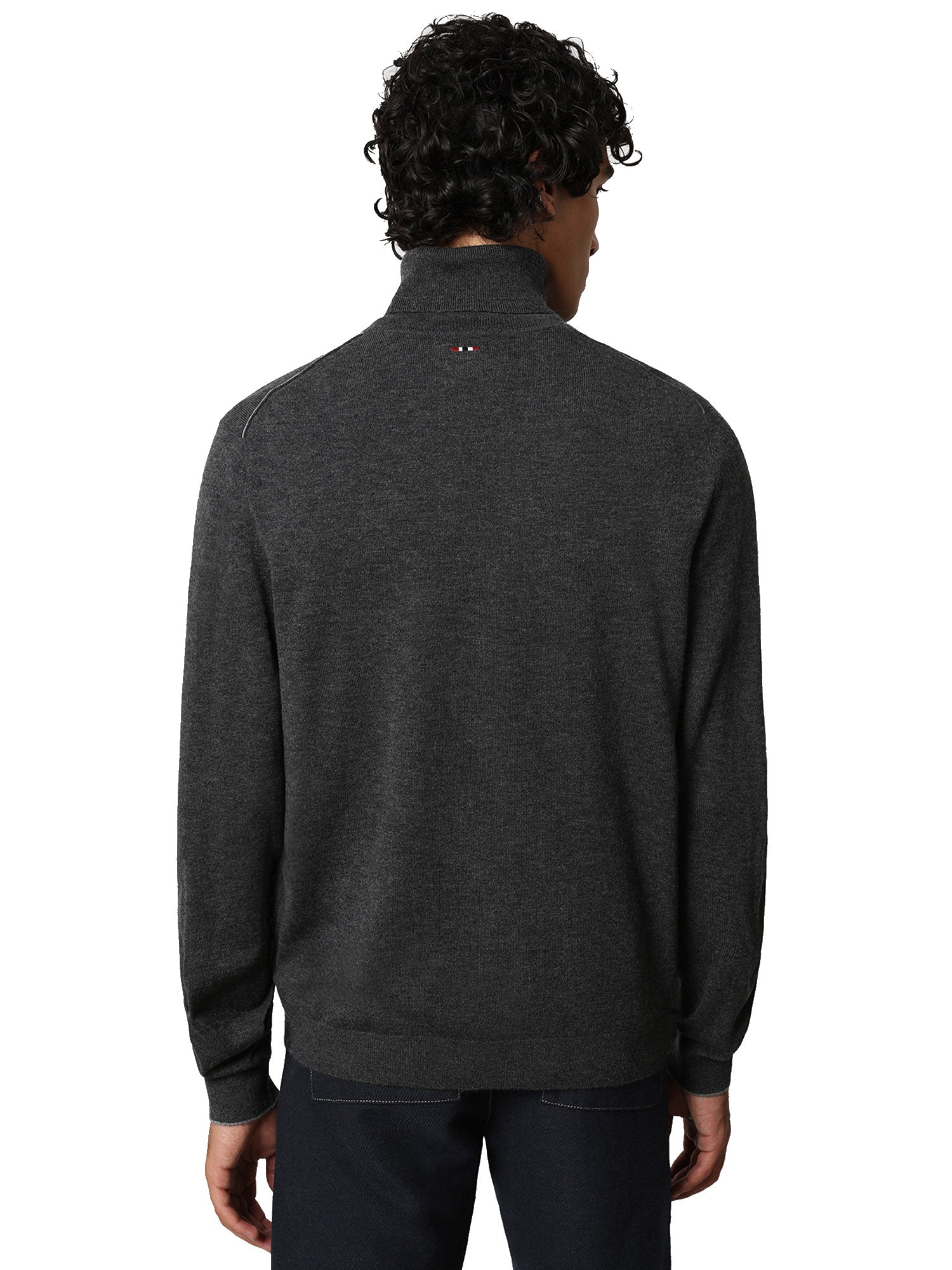 Maglie a collo alto Grigio Napapijri