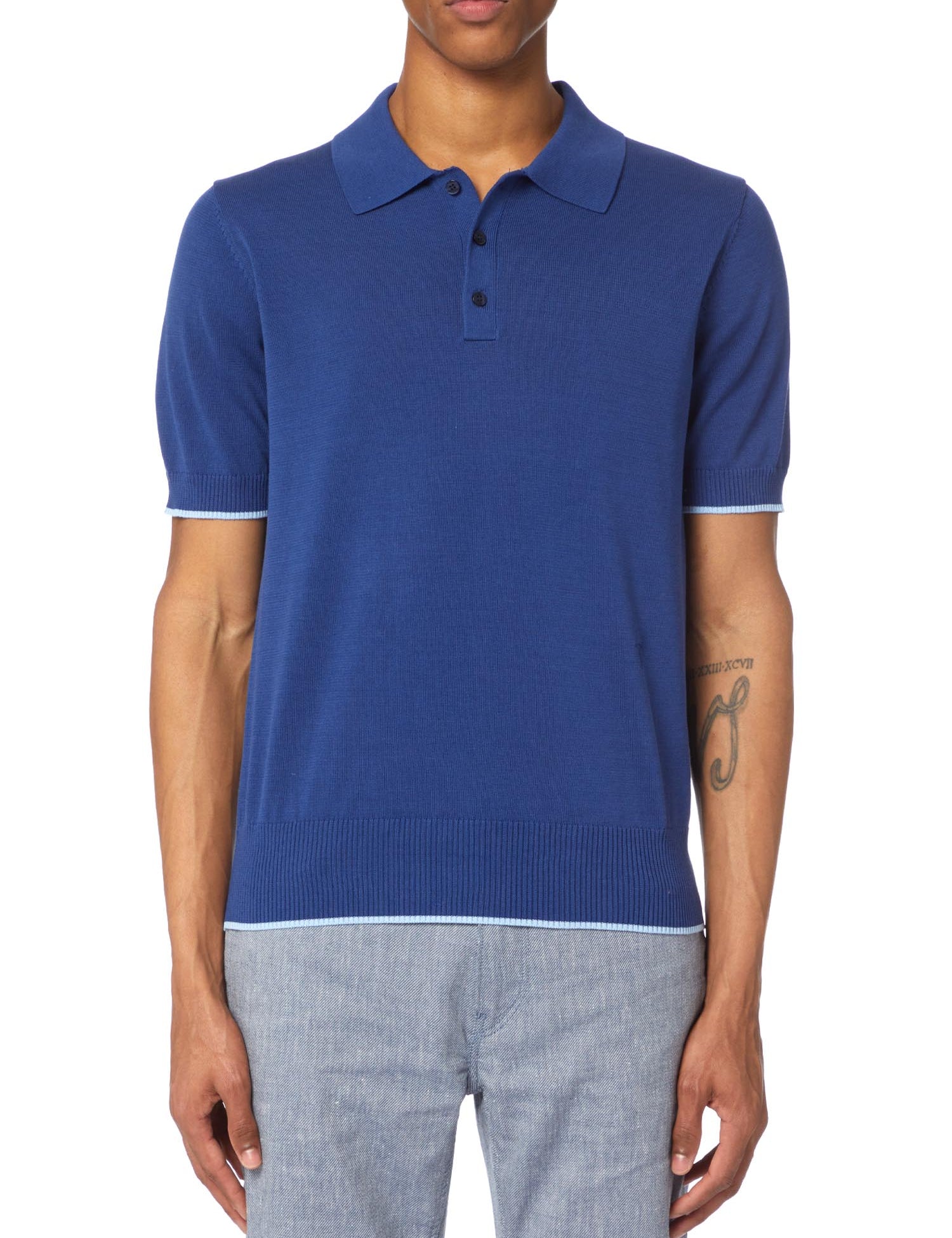 Polo Blu Trussardi Jeans