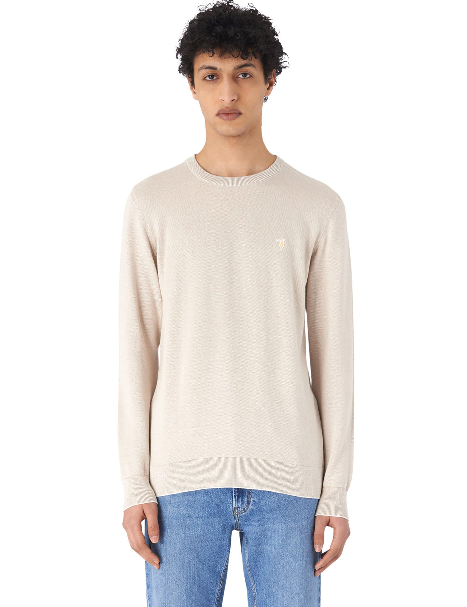 Maglioncini Beige Trussardi Jeans