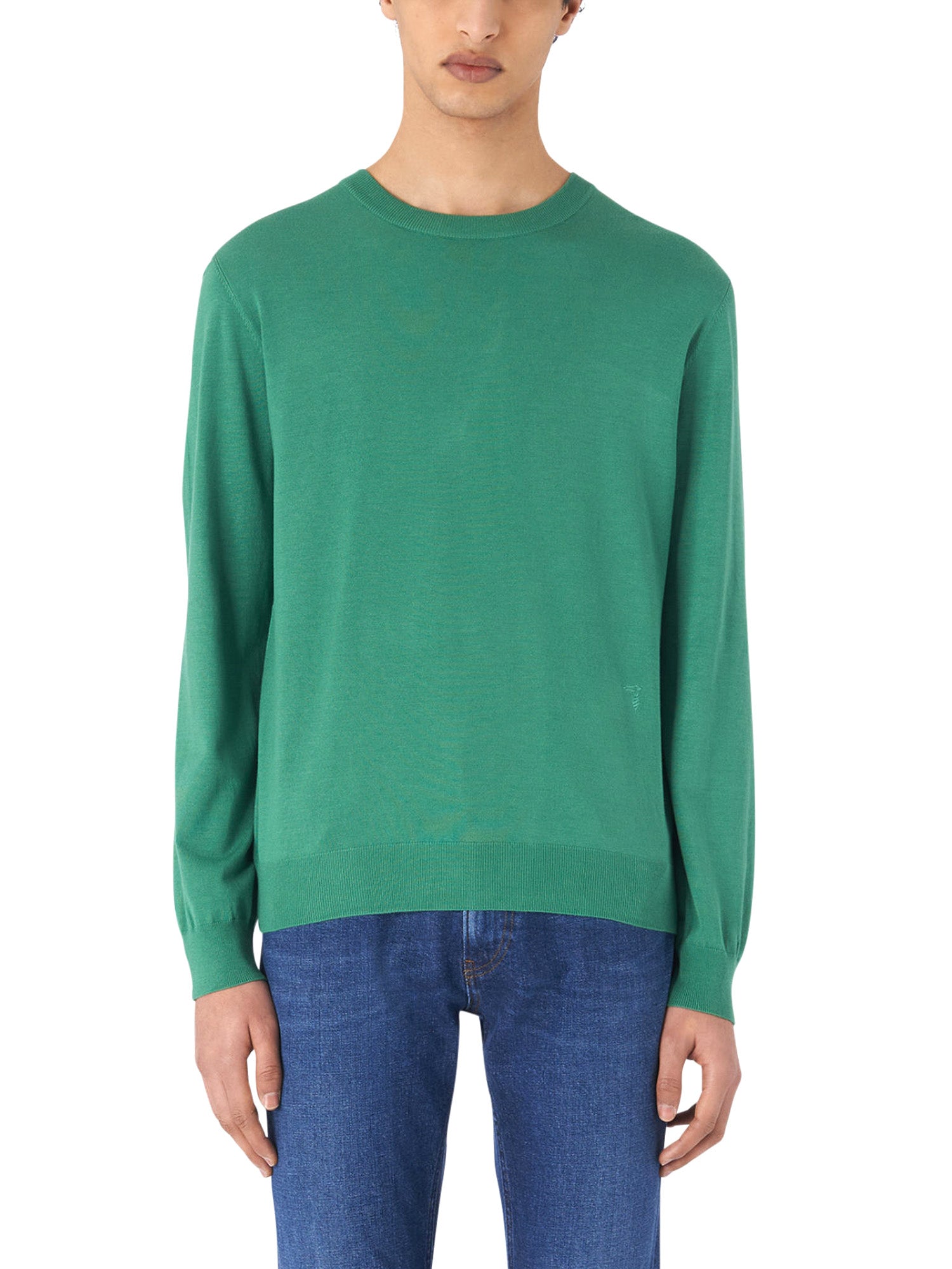 Maglioncini Verde Trussardi Jeans