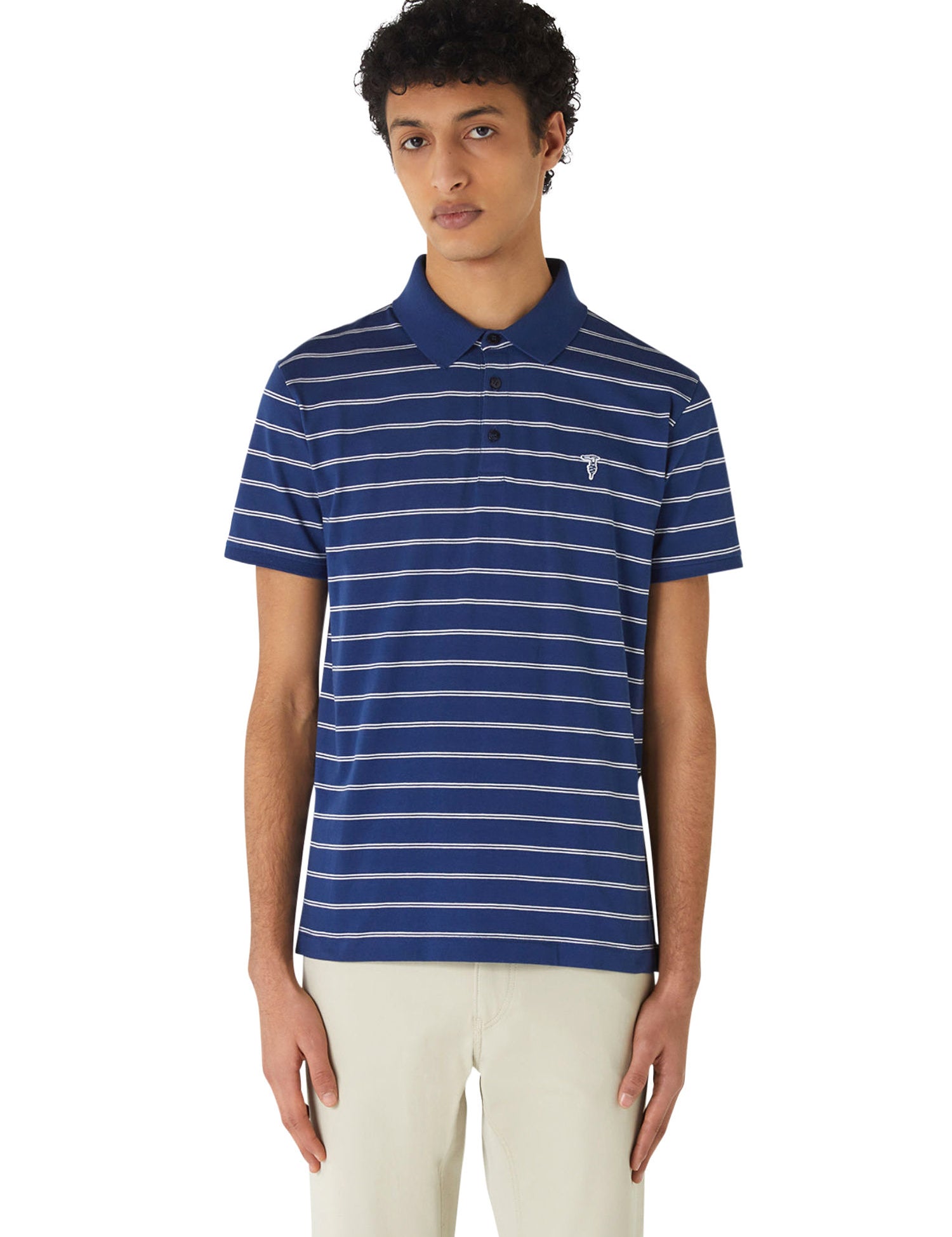 Polo Blu Trussardi Jeans