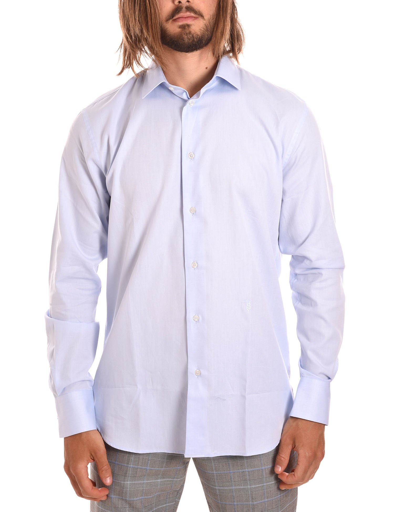 Camicie Blu Trussardi Jeans