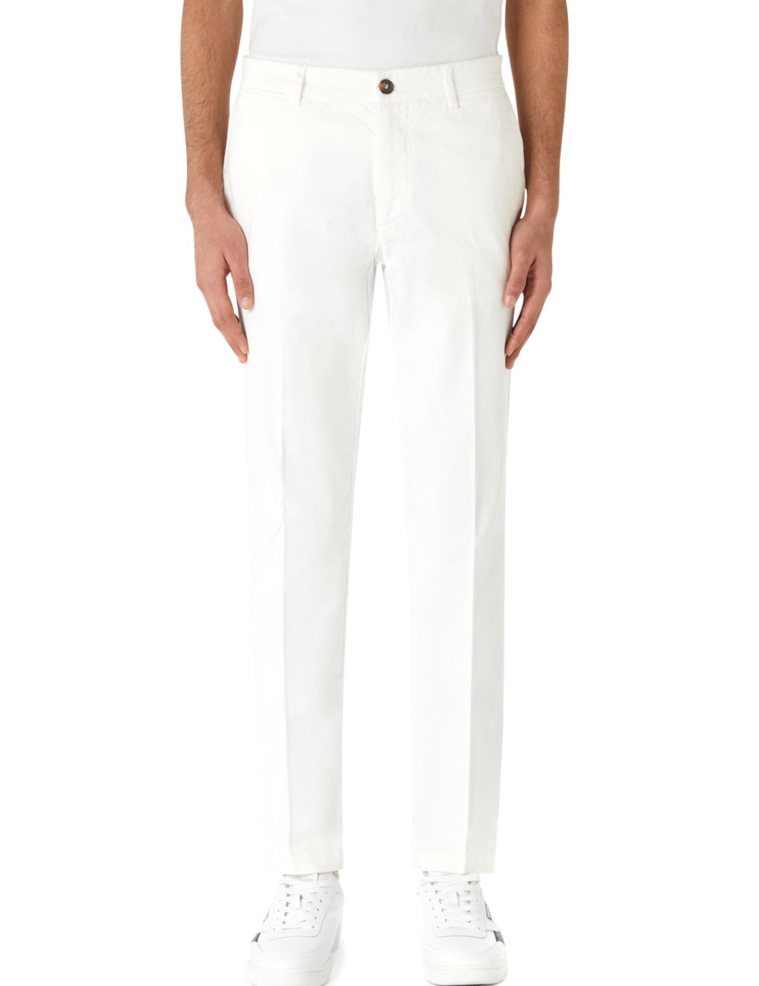 Pantaloni Bianco Trussardi Jeans
