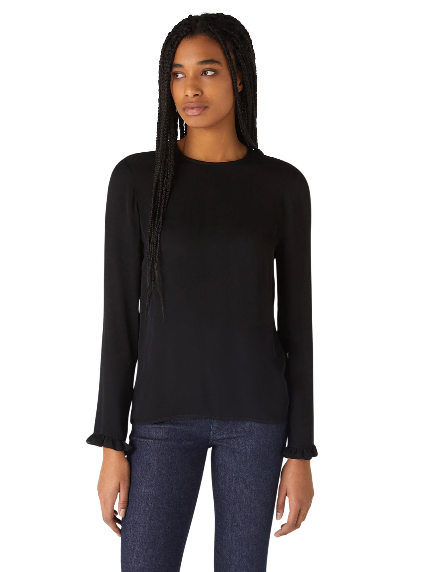 Bluse Nero Trussardi Jeans