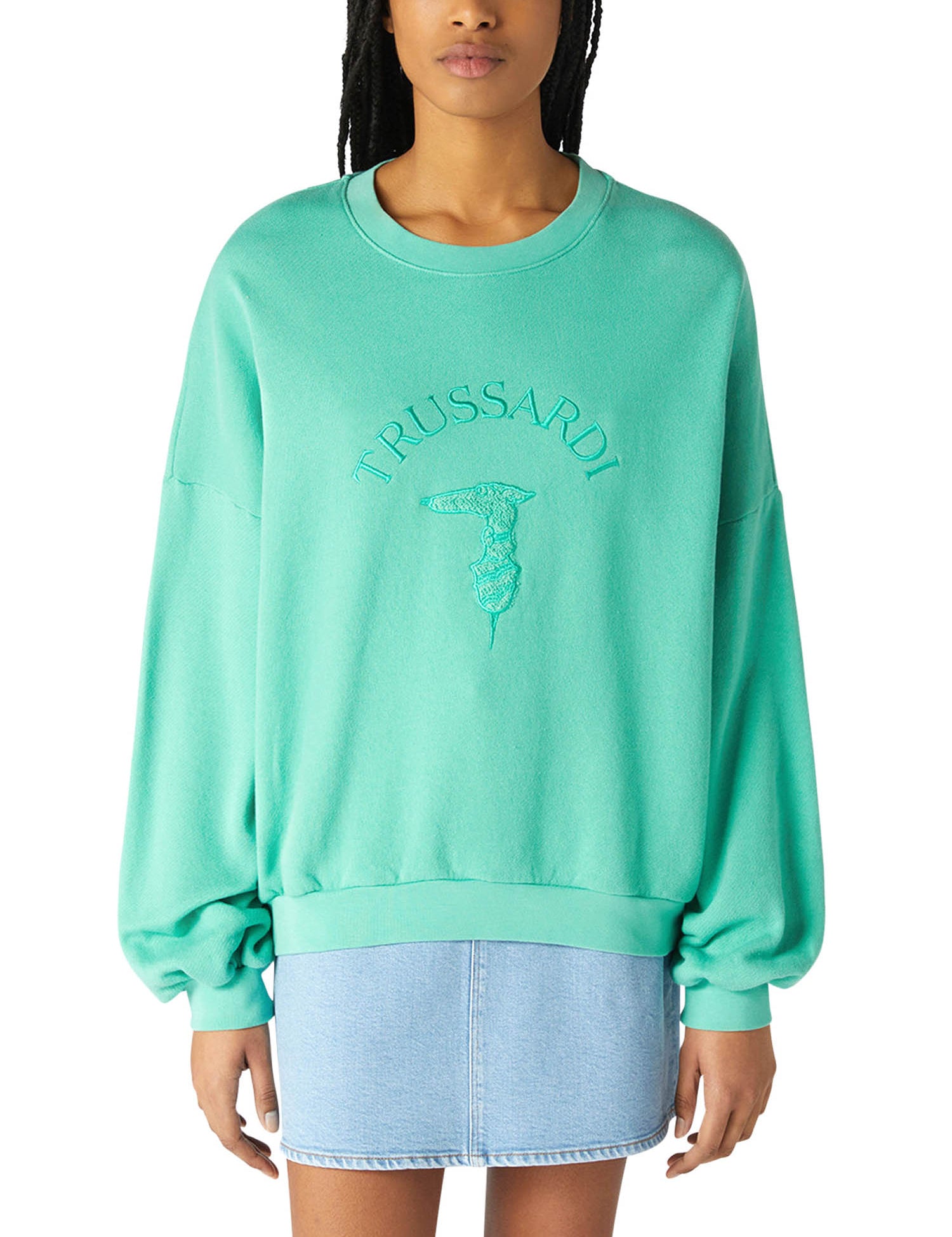Felpe Verde Trussardi Jeans