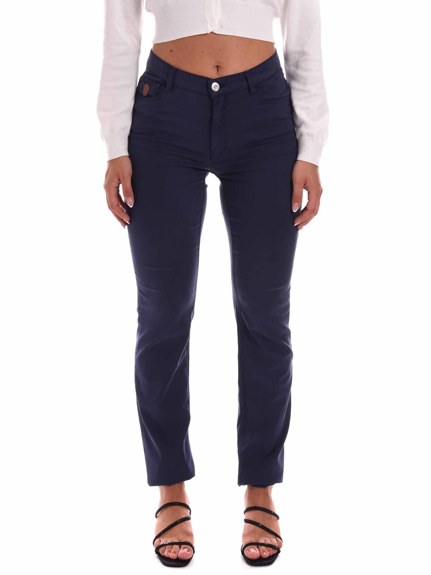 Pantaloni Blu Trussardi Jeans