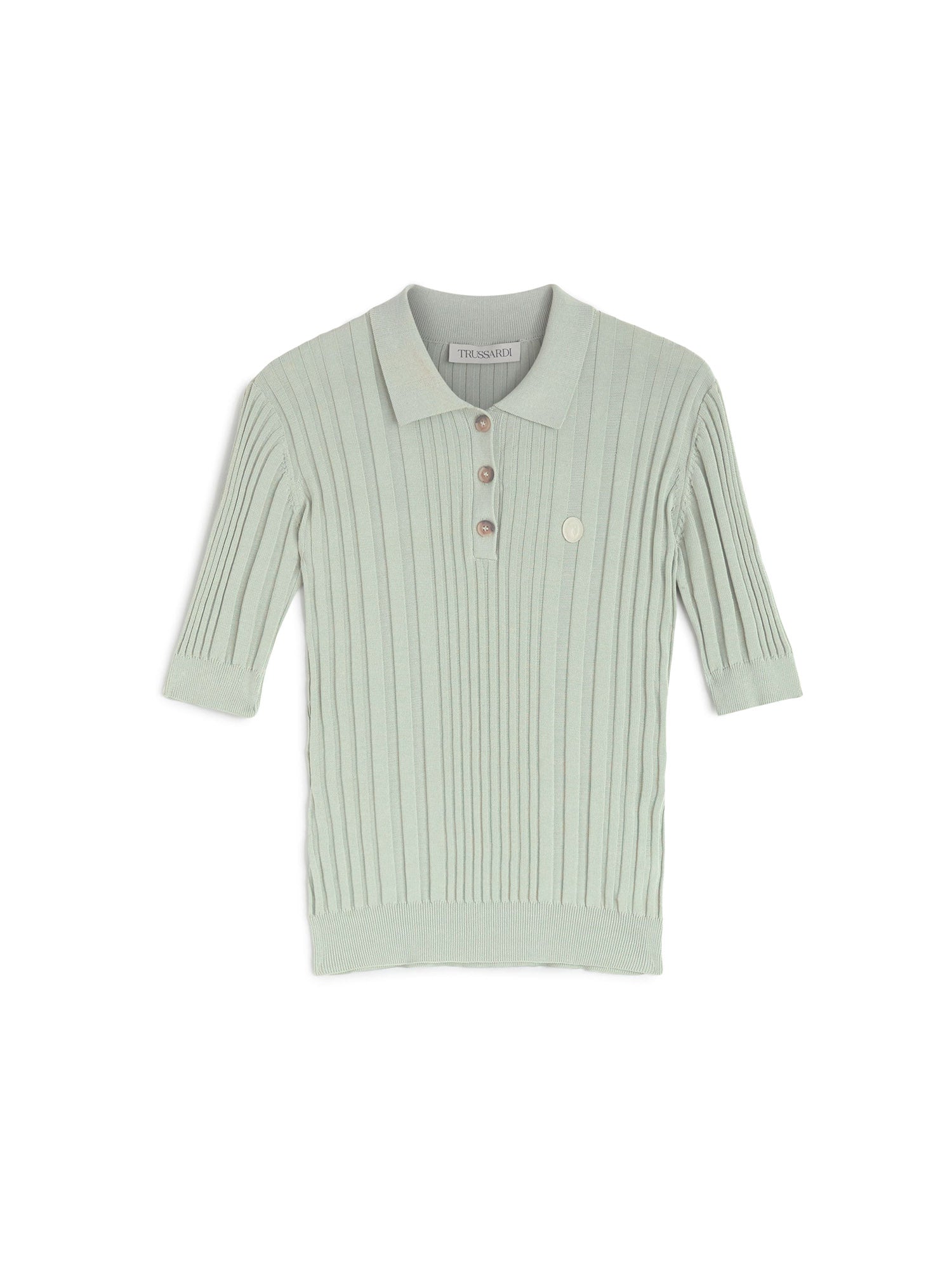 Polo Verde Chiaro Trussardi Jeans