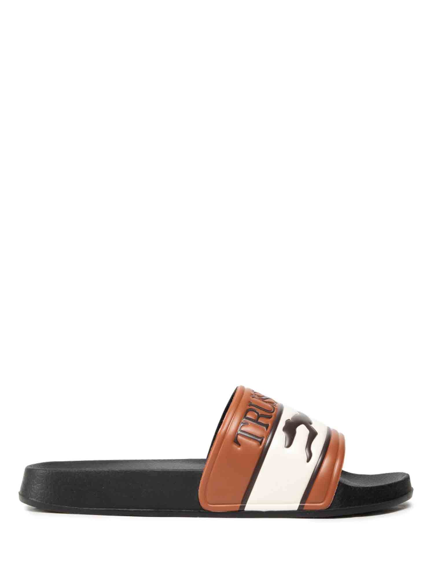 Ciabatte Nero Trussardi Jeans