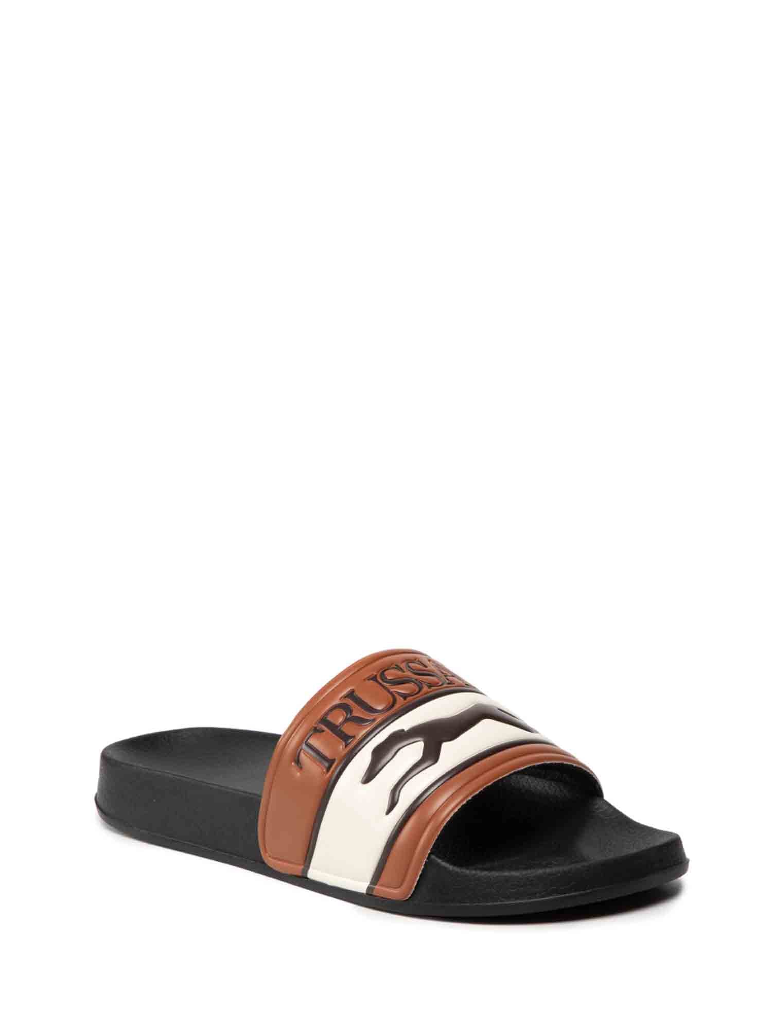 Ciabatte Nero Trussardi Jeans