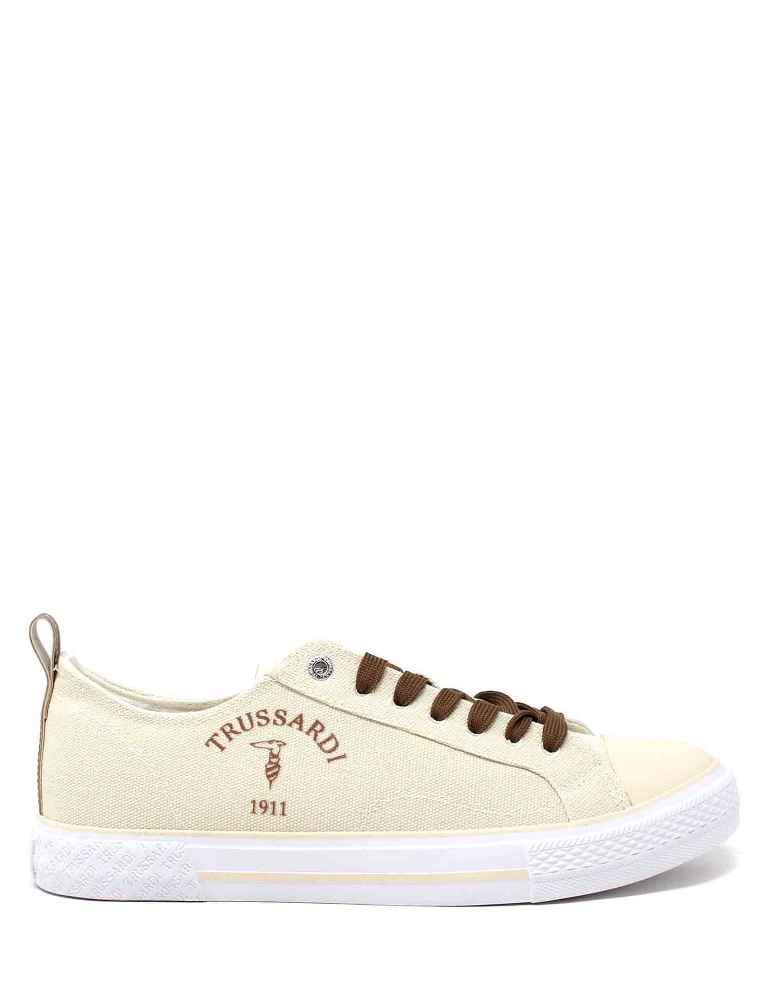 Sneakers Beige Trussardi Jeans