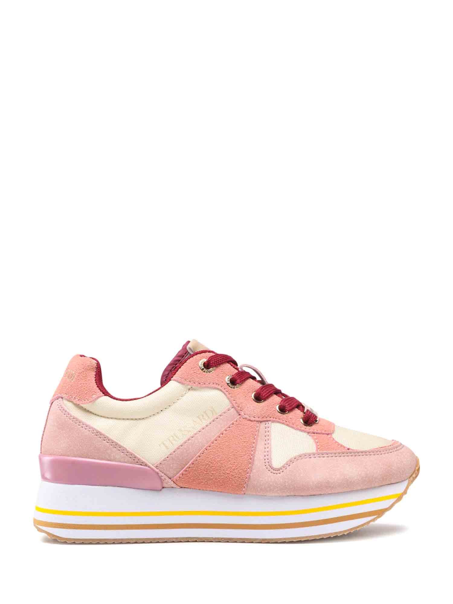 Sneakers Rosa Trussardi Jeans