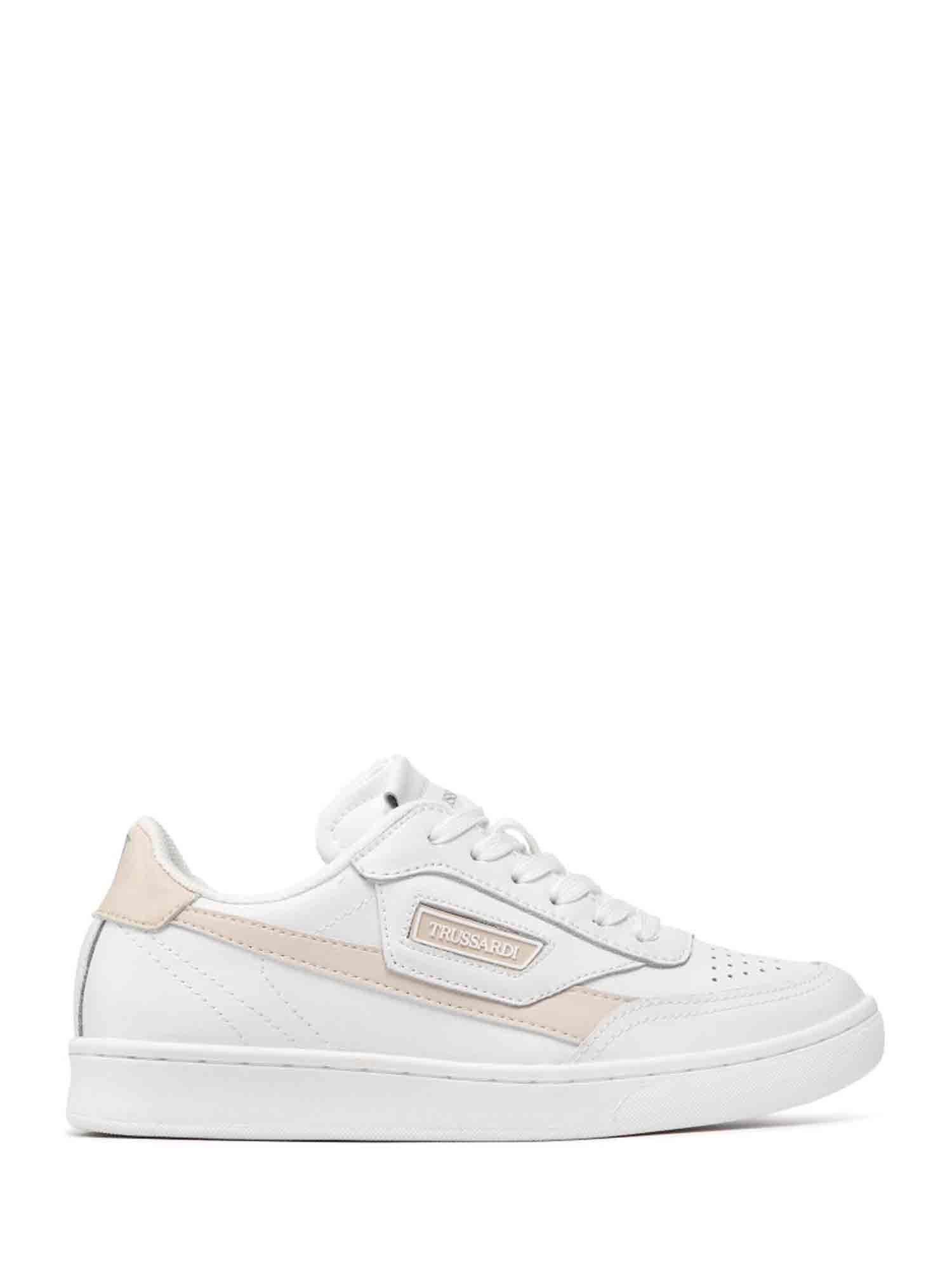 Sneakers Bianco Trussardi Jeans
