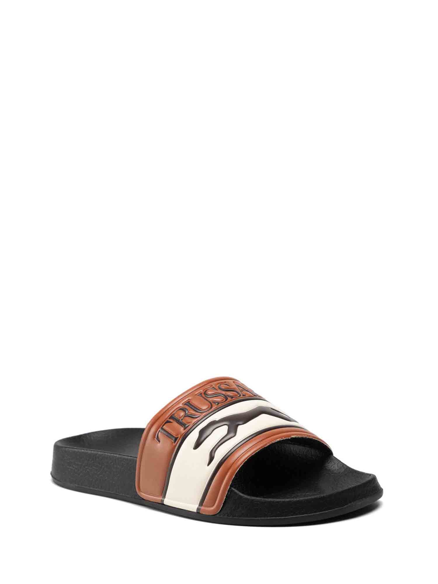 Ciabatte Nero Trussardi Jeans