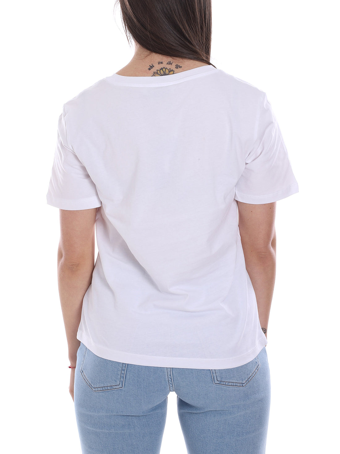 T-shirt Bianco Trussardi Jeans