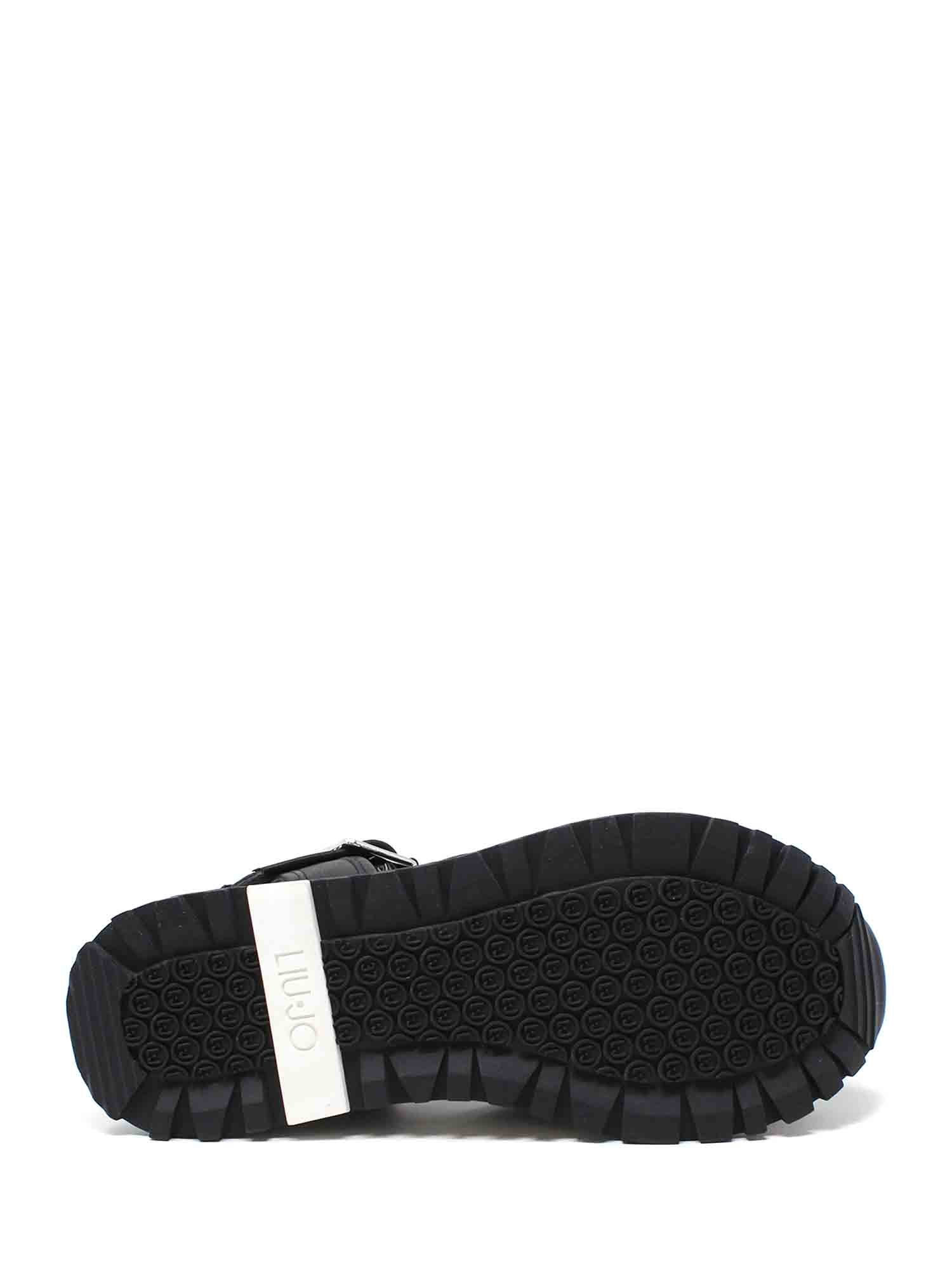 Sandali zeppa Nero Liu-jo