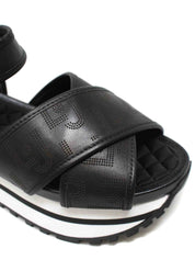 Sandali zeppa Nero Liu-jo