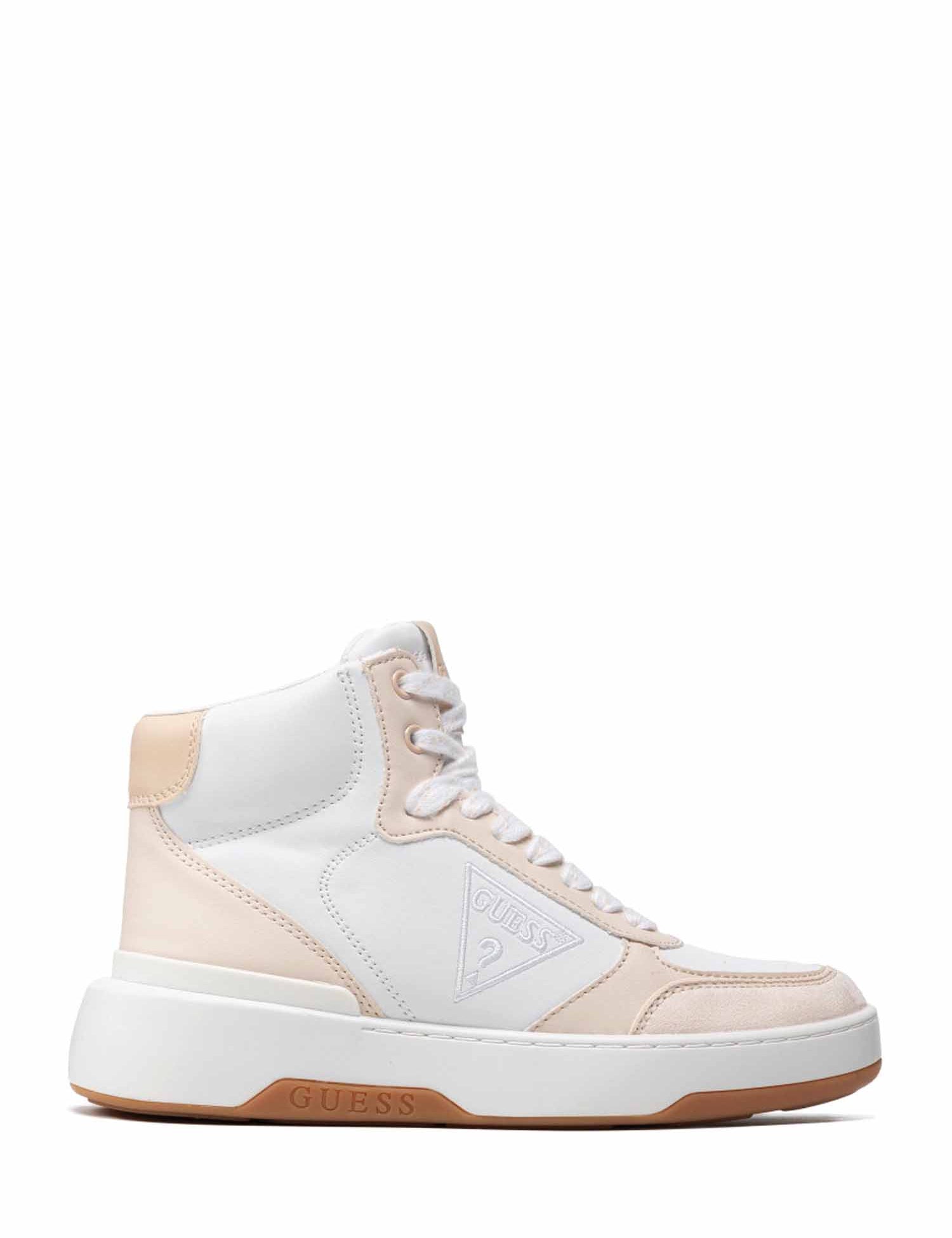 Sneakers Bianco Rosa Guess