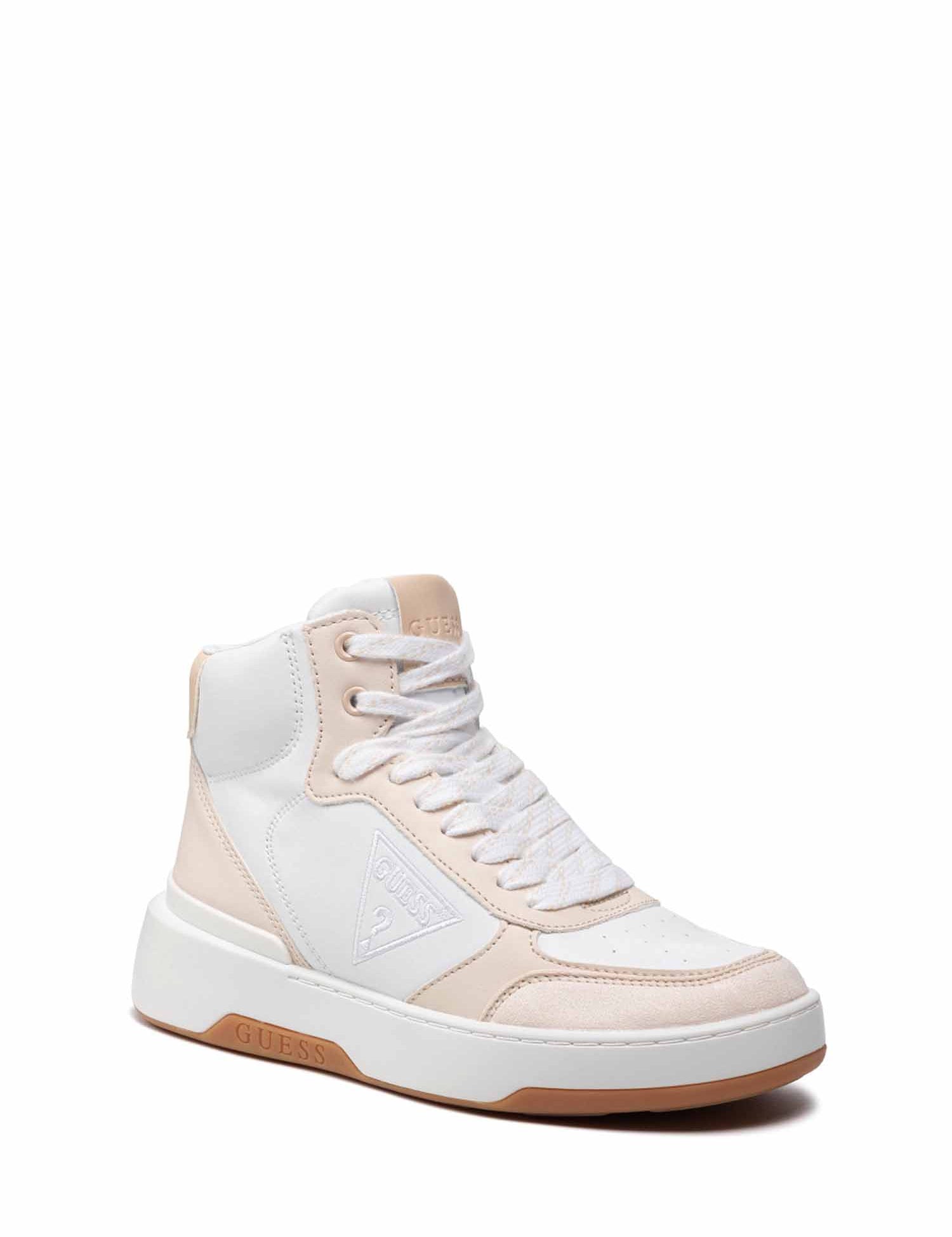 Sneakers Bianco Rosa Guess