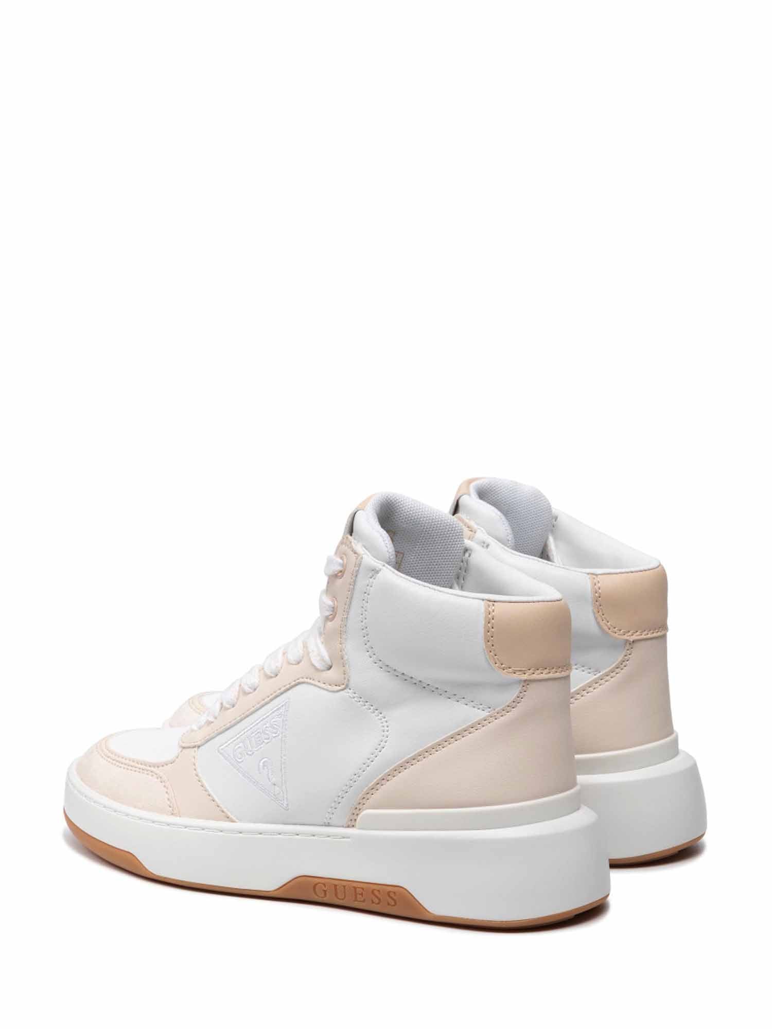 Sneakers Bianco Rosa Guess