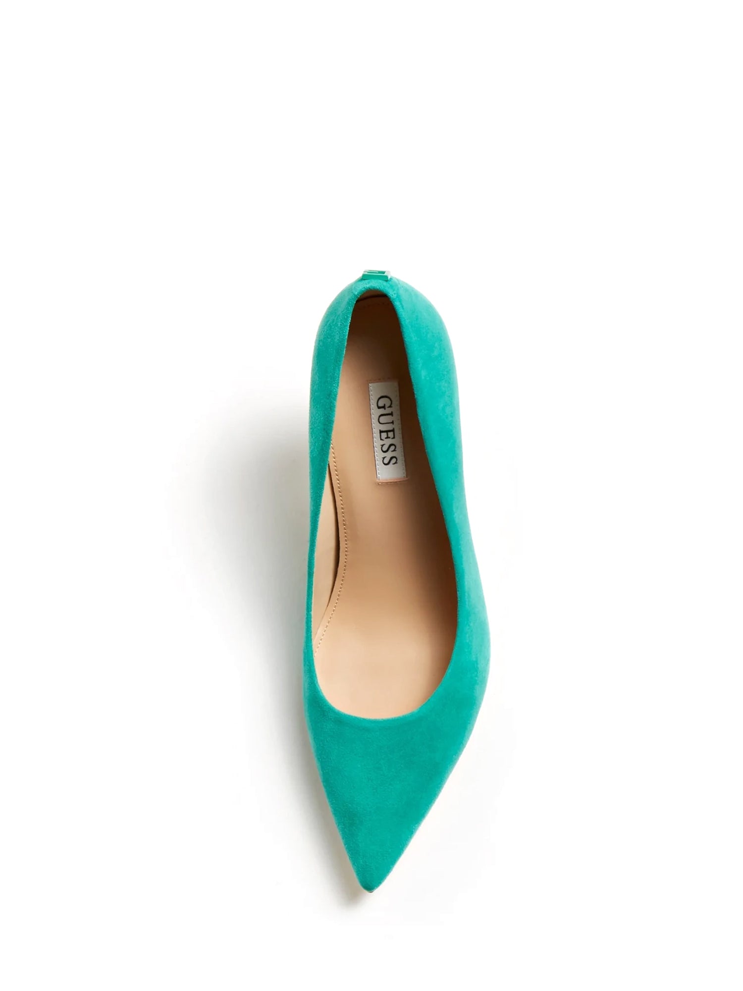 Decolleté Verde Guess