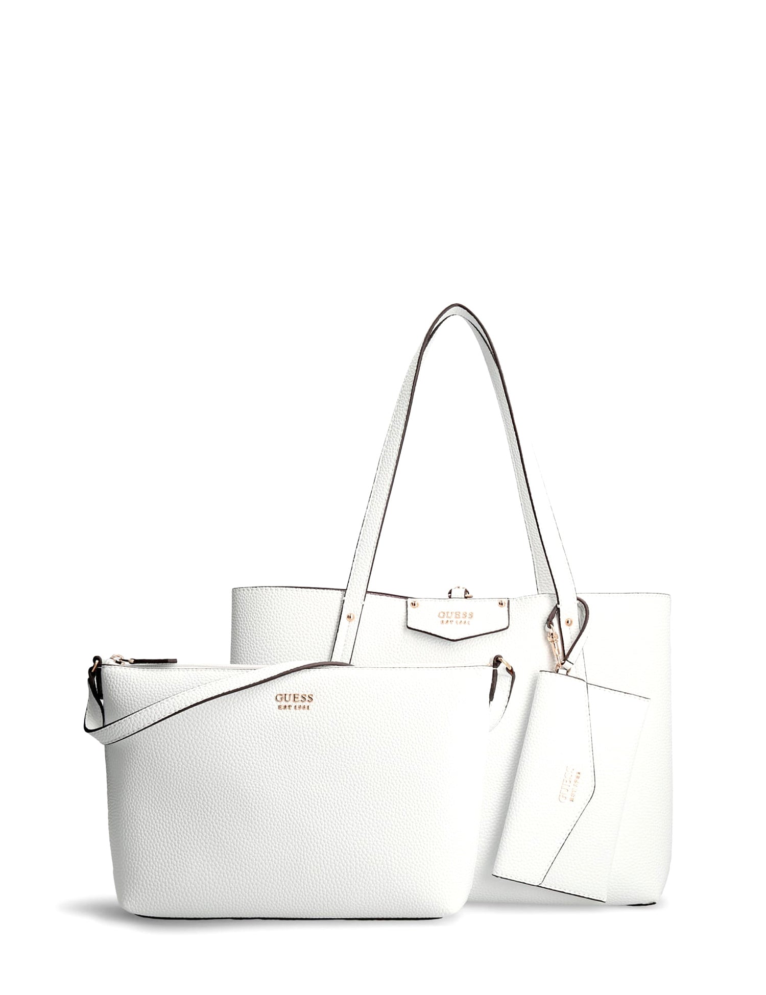 Shopper Bianco Guess