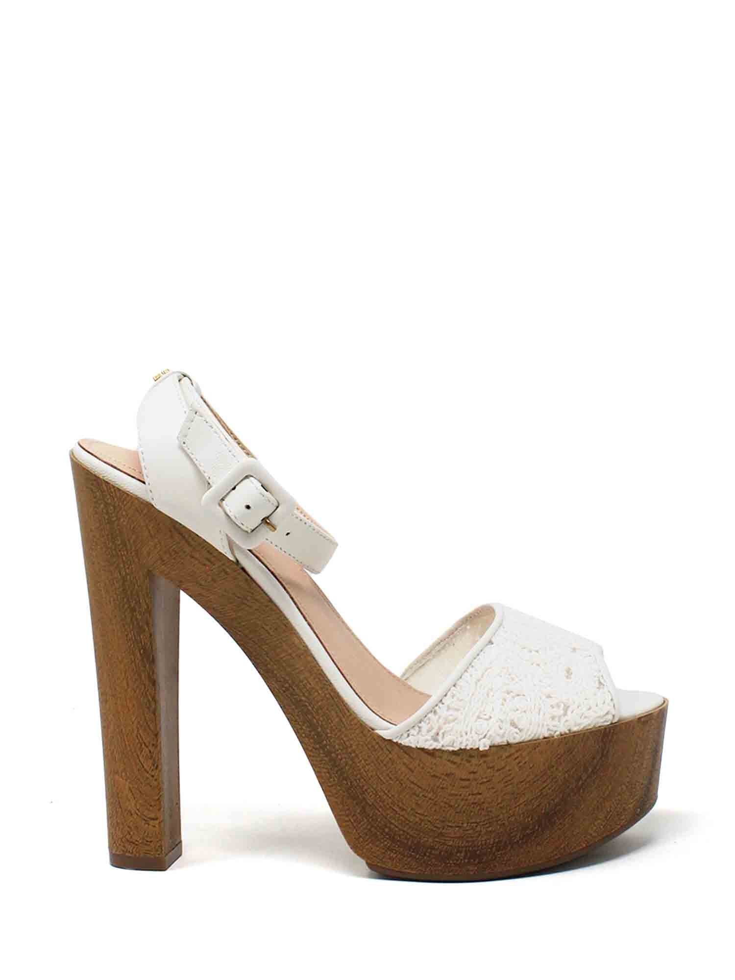 Sandali tacco Bianco Guess