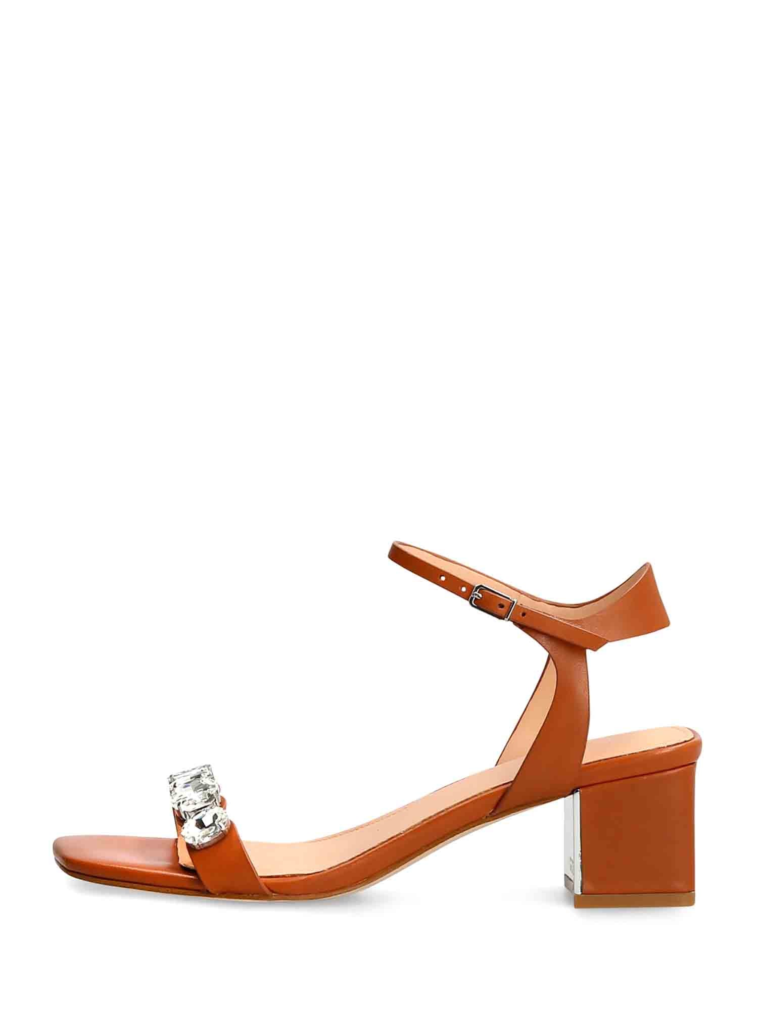 Sandali tacco Marrone Guess