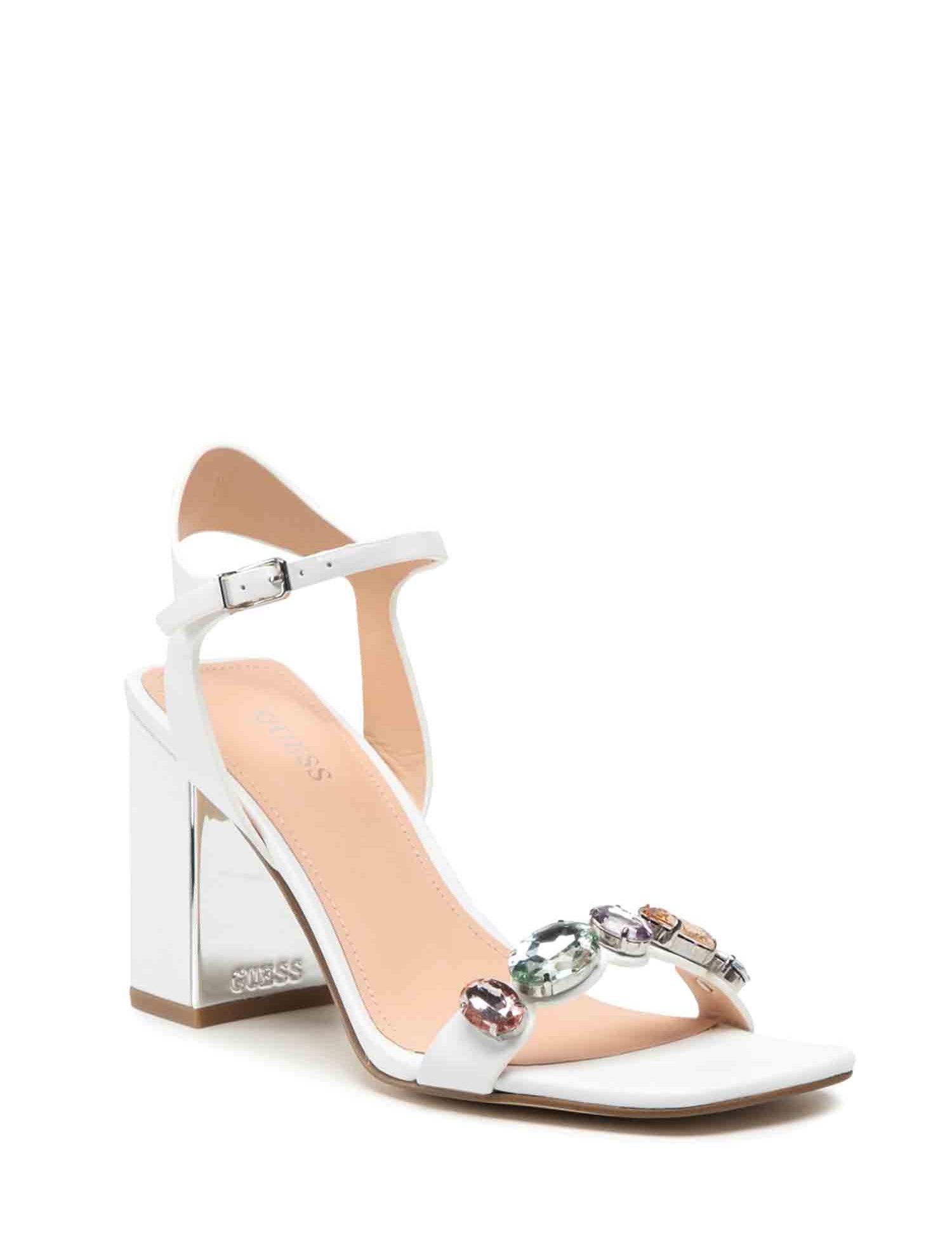 Sandali tacco Bianco Guess