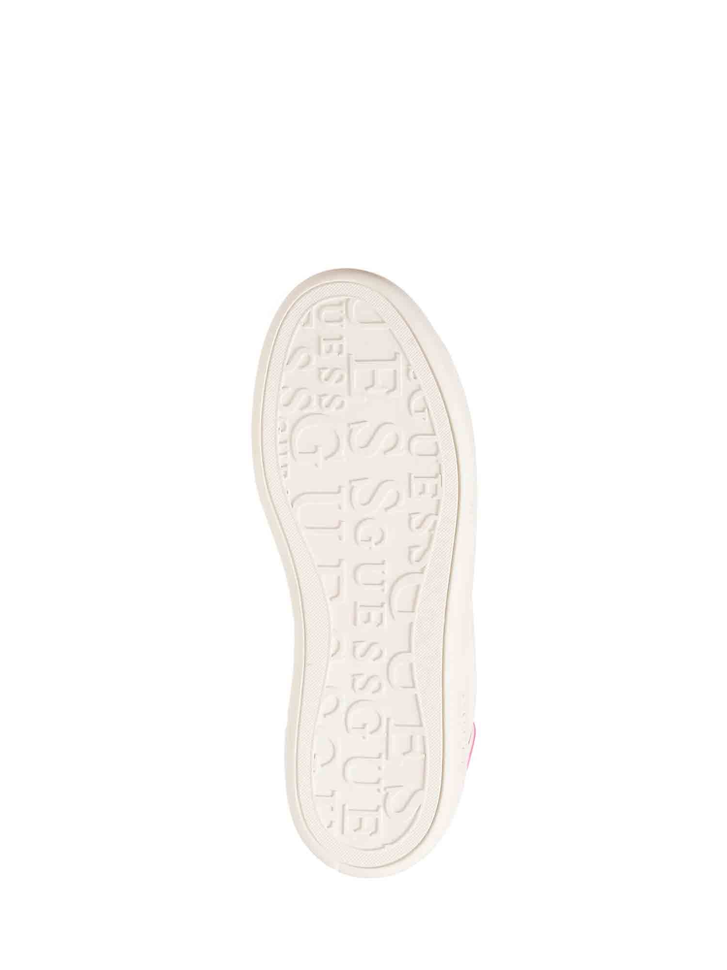 Sneakers Bianco Rosa Guess