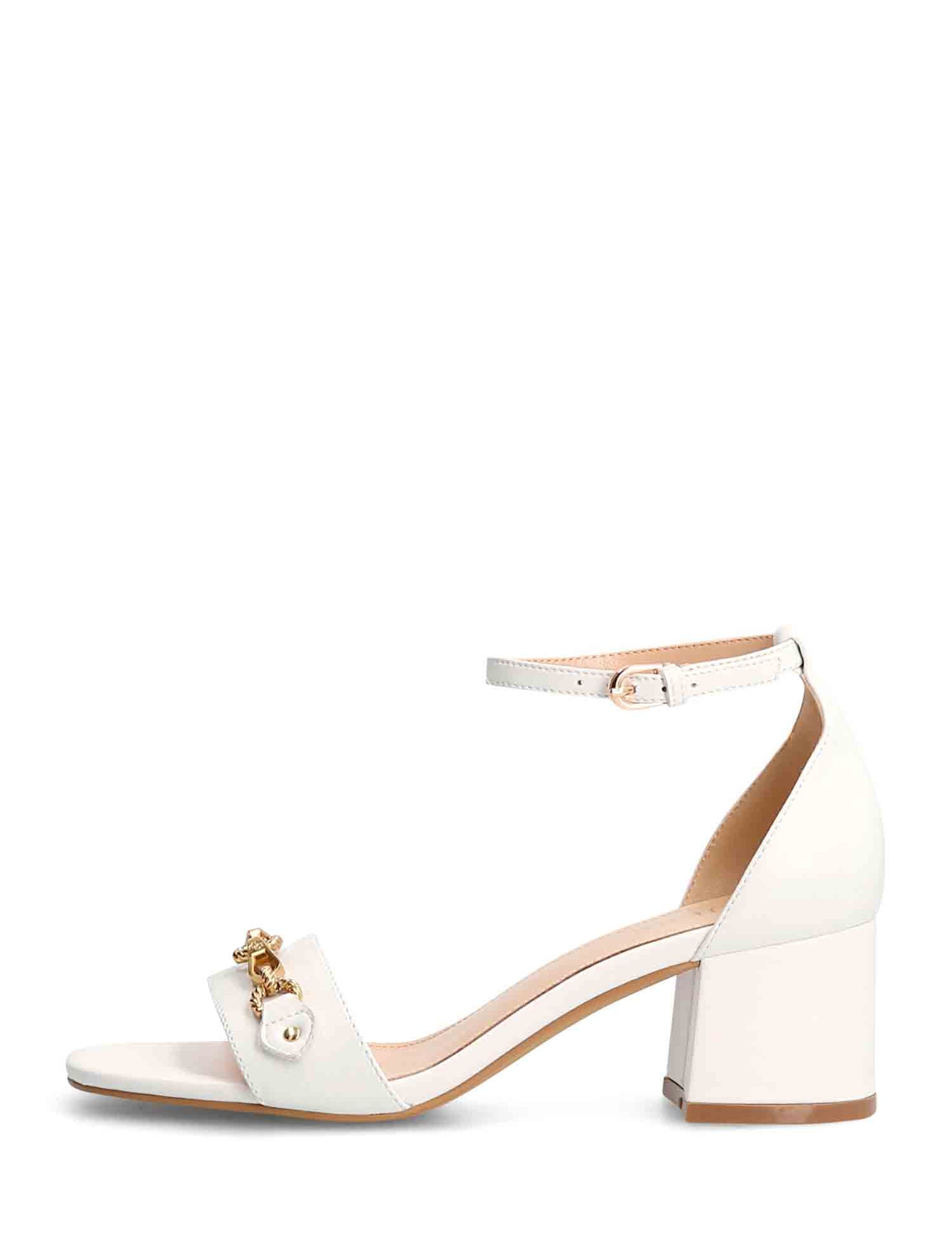 Sandali tacco Bianco Guess