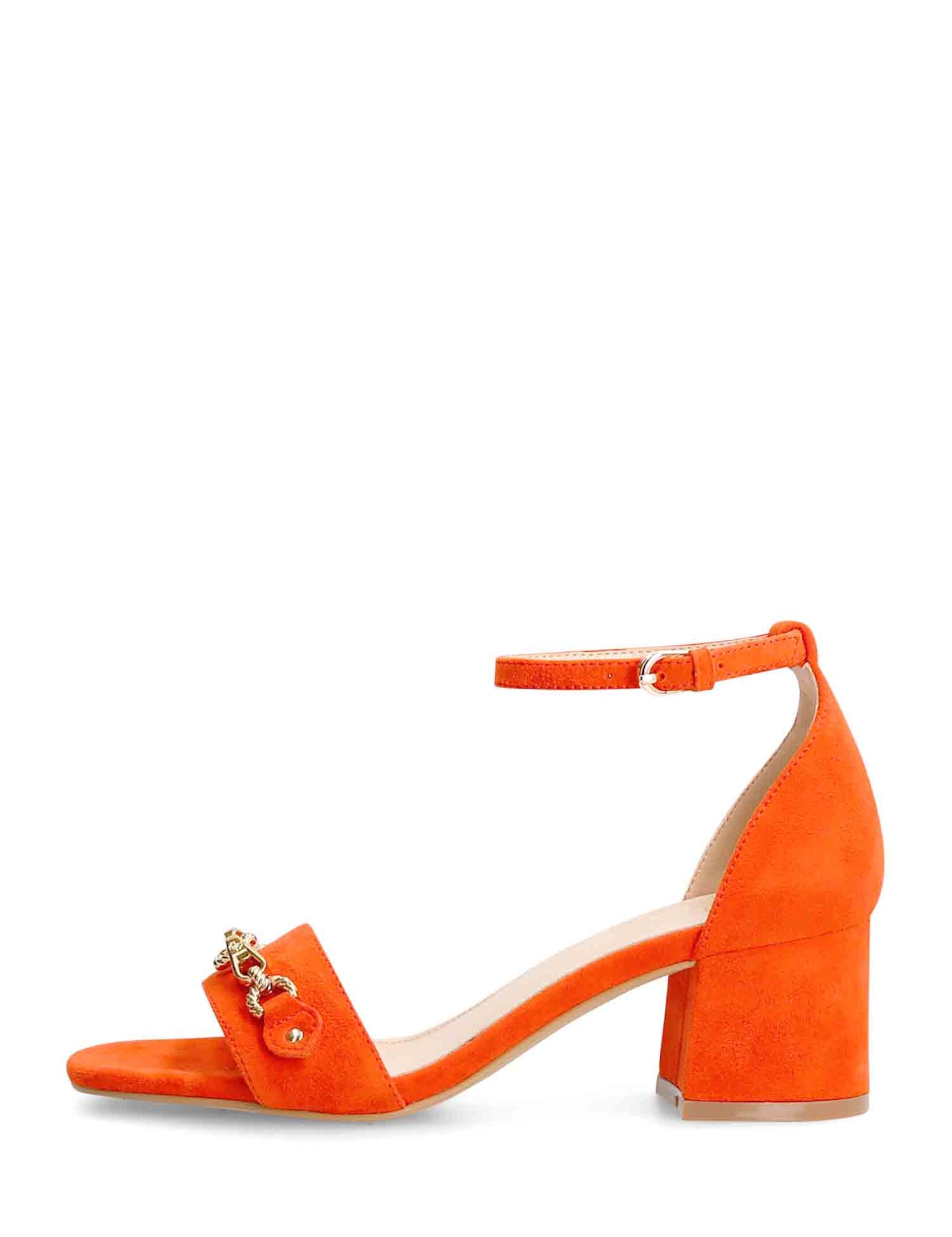 Sandali tacco Arancio Guess