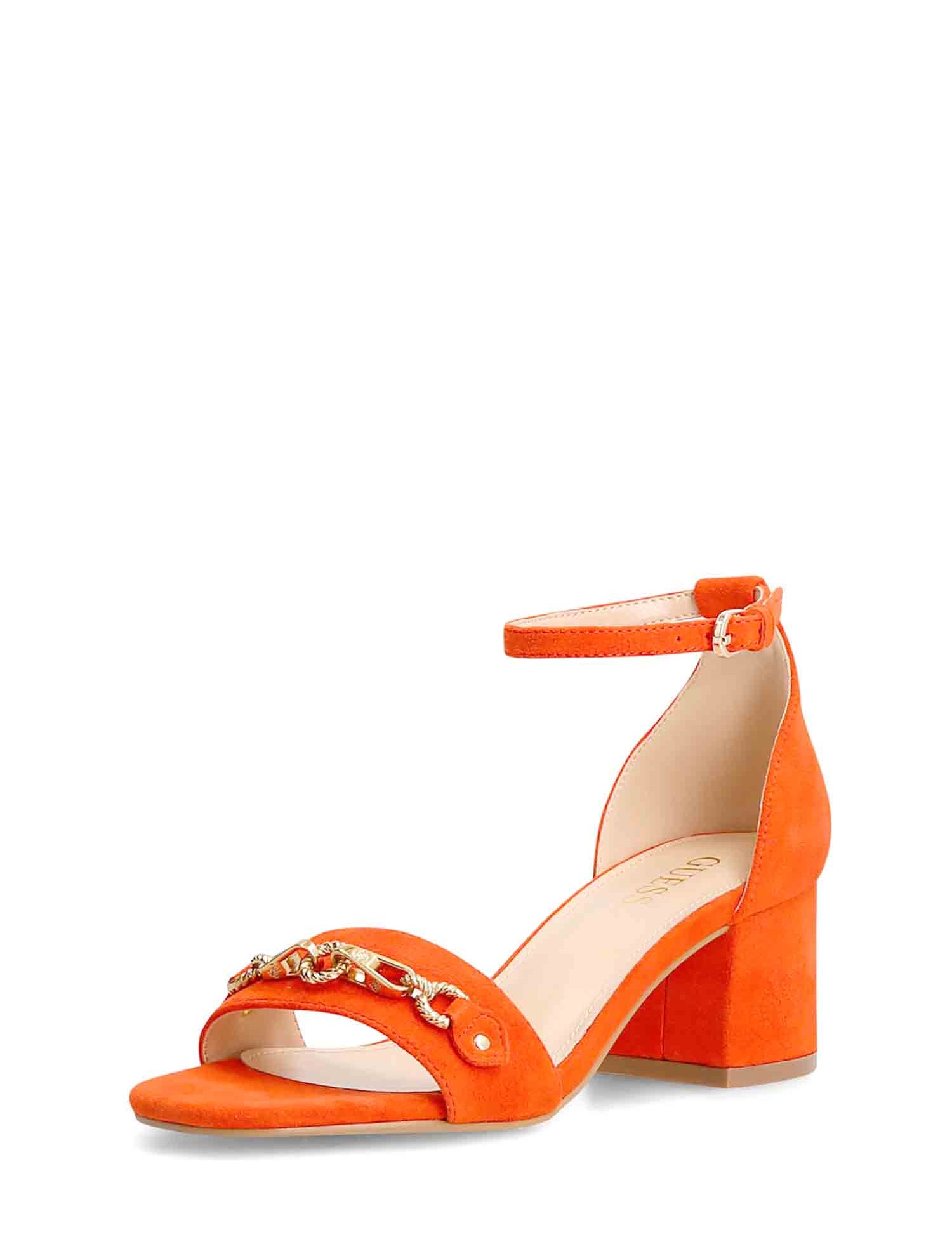 Sandali tacco Arancio Guess