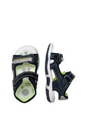 Sandali con strappi Blu Chicco