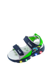 Sandali con strappi Blu Chicco