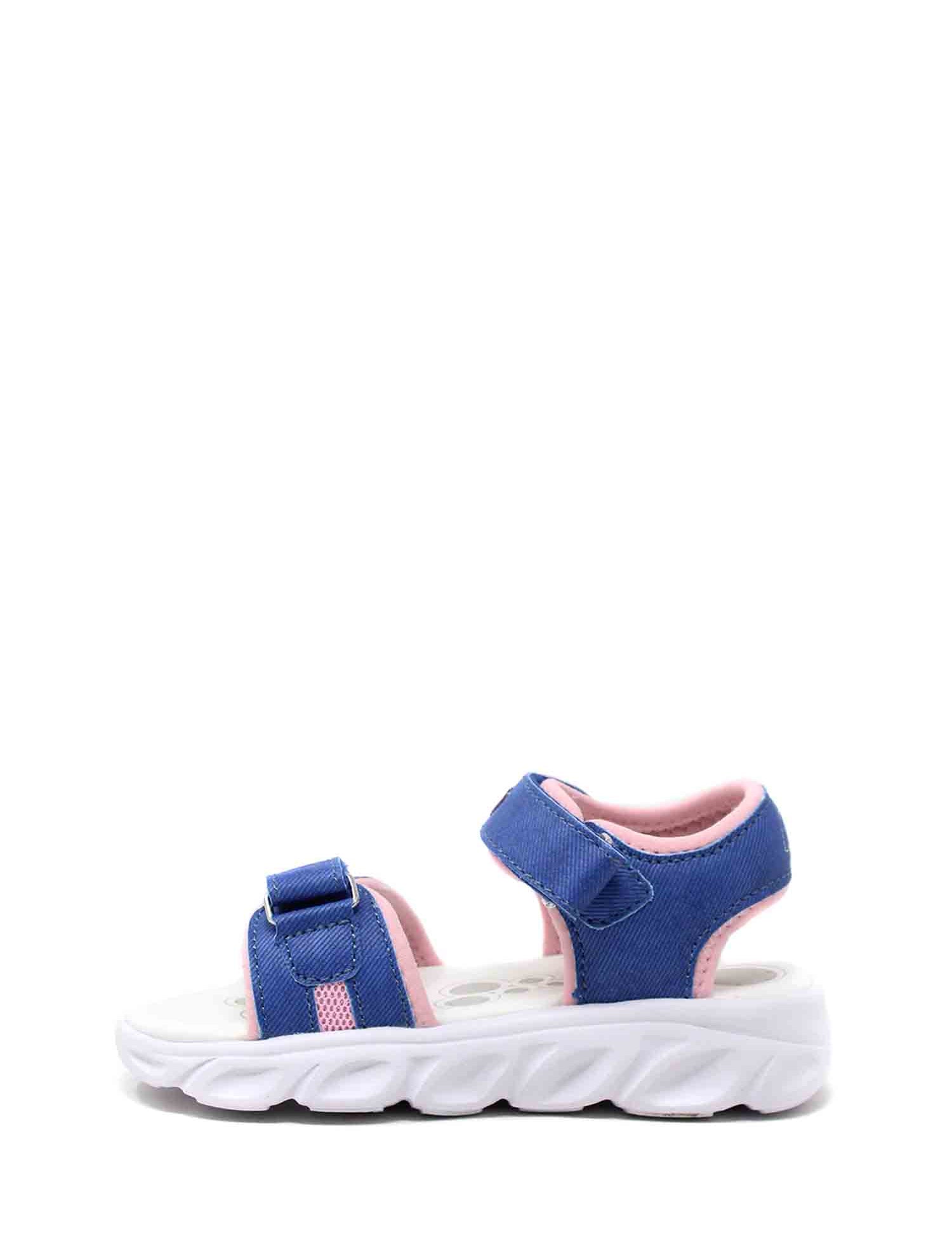 Sandali con strappi Blu Chicco