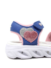 Sandali con strappi Blu Chicco