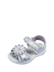 Sandali con strappi Argentato Chicco