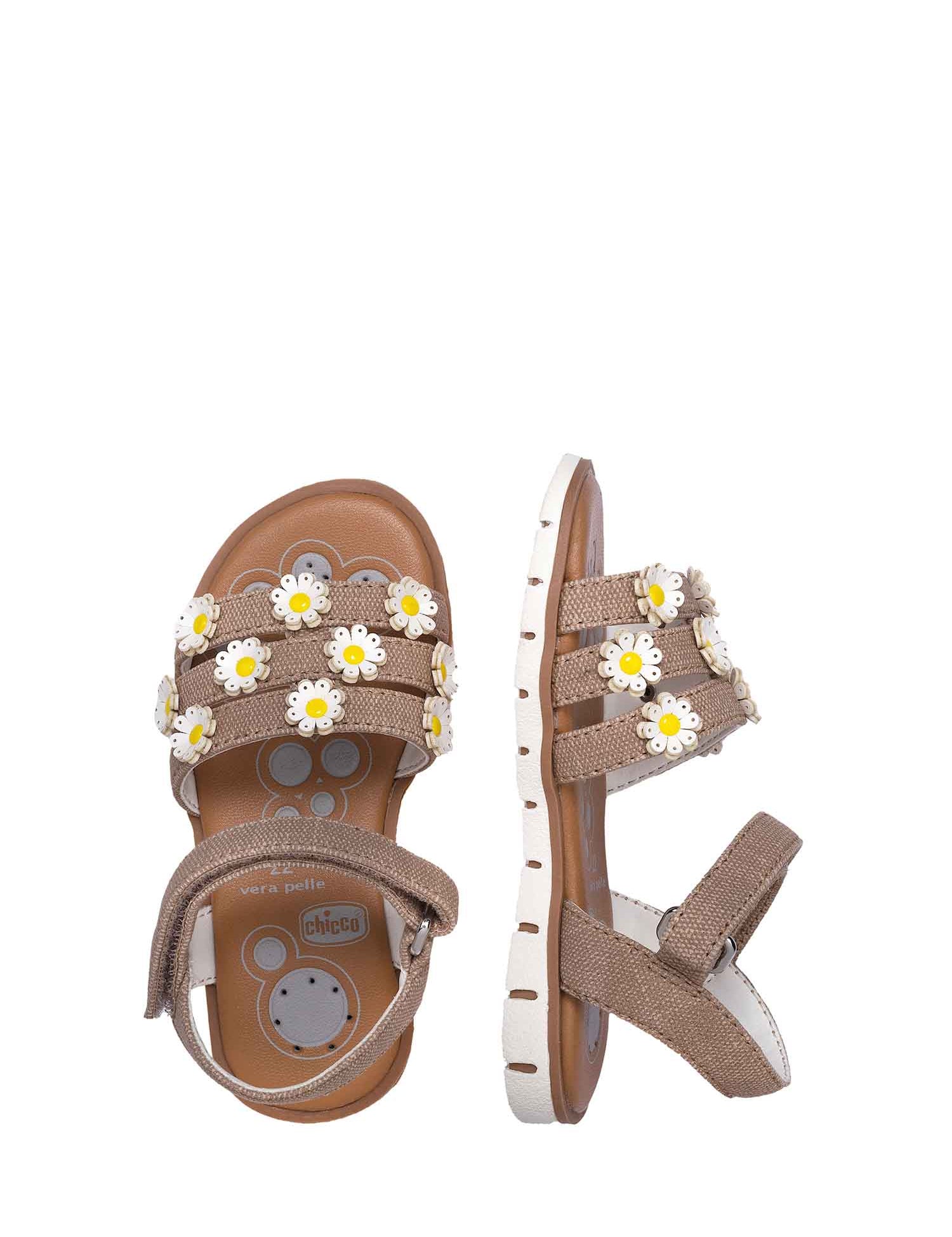 Sandali con strappi Marrone Chicco