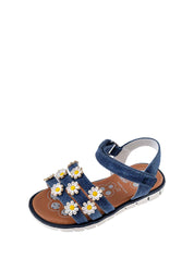 Sandali con strappi Blu Chicco